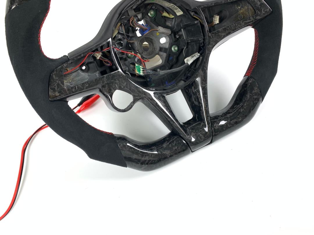 Alfa Romeo Giulia & Stelvio Custom Carbon Fiber Steering Wheel