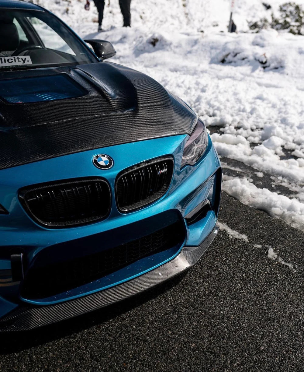 BMW J Style Suvneer Carbon Fiber Front Lip - F87 M2