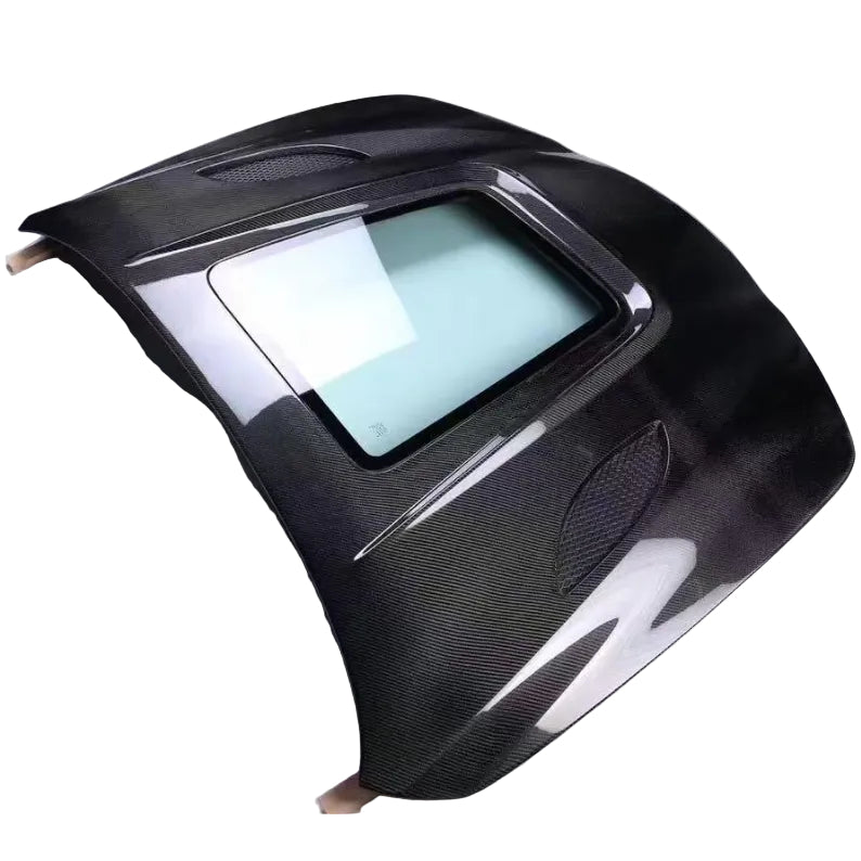 Alfa Romeo Giulia Carbon Fiber Hood W/ Window
