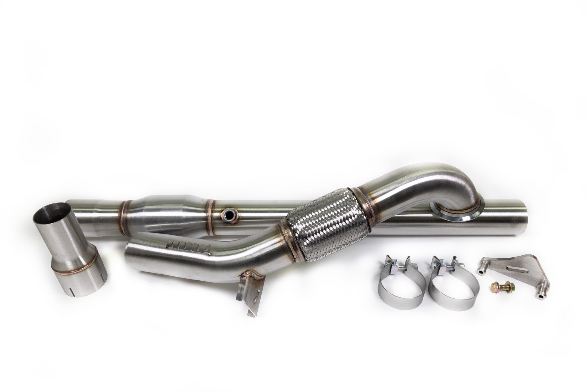 ARM MK6/6.5 JETTA GLI 3" CATTED DOWNPIPE - V-BAND