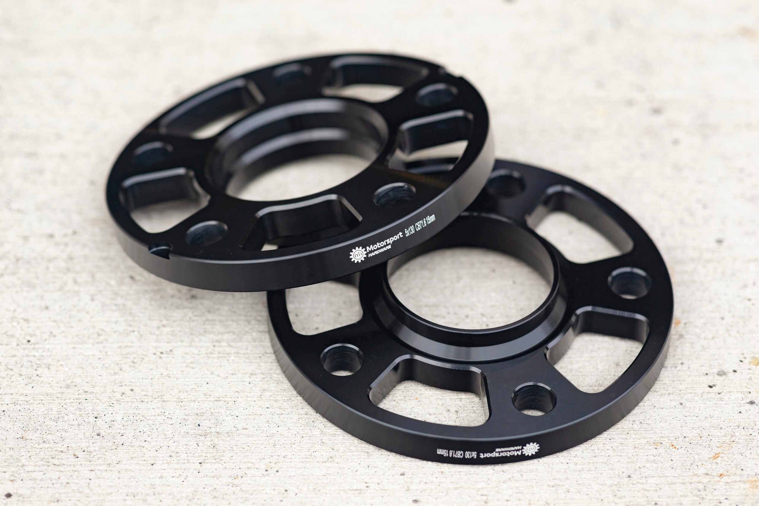 Motorsport Hardware 15mm Traklite Porsche Spacers