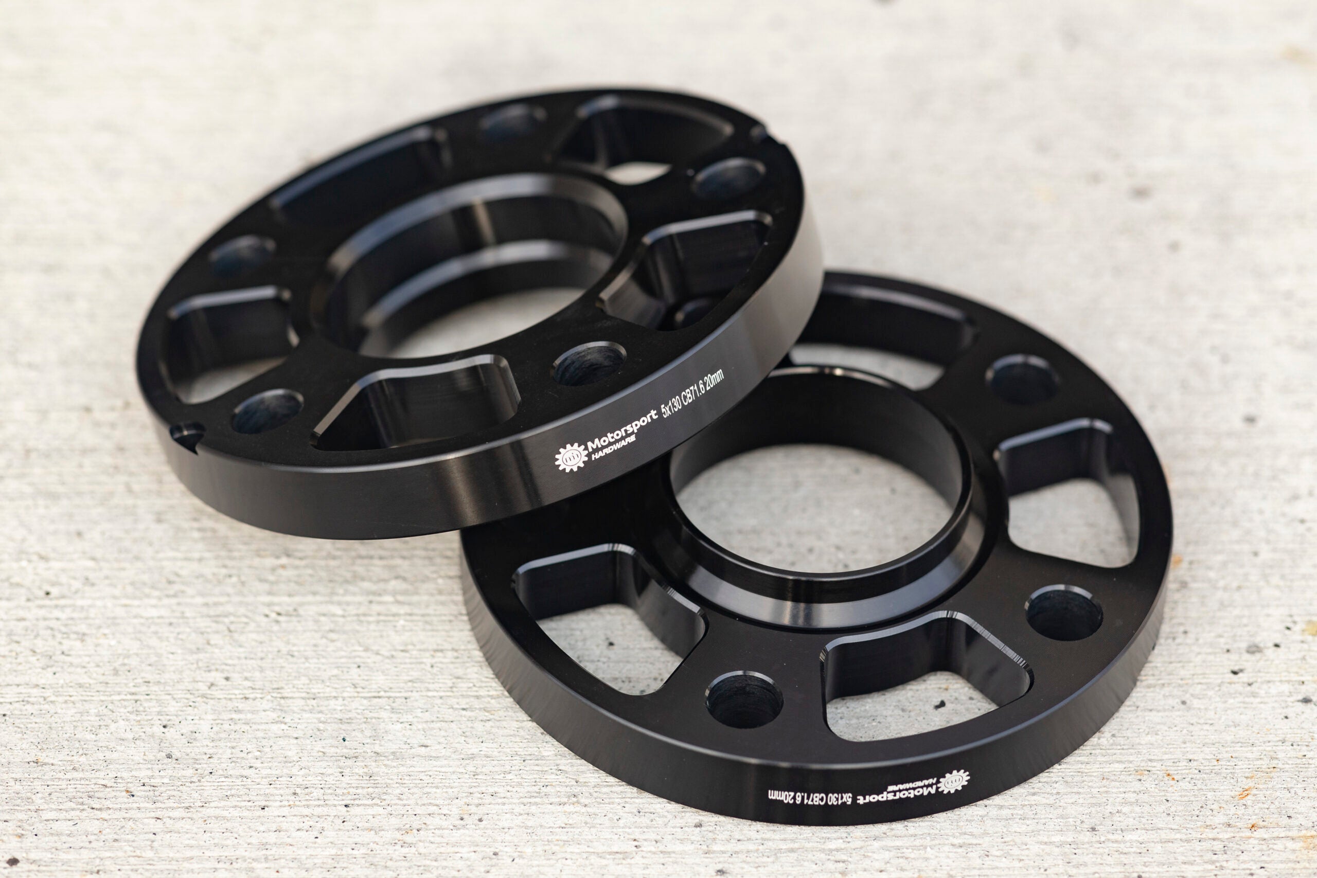 Motorsport Hardware 20mm Traklite Porsche Spacers