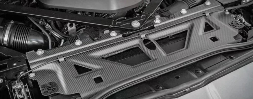 BMW Carbon Fiber Radiator Cover Replacement - G87 M2