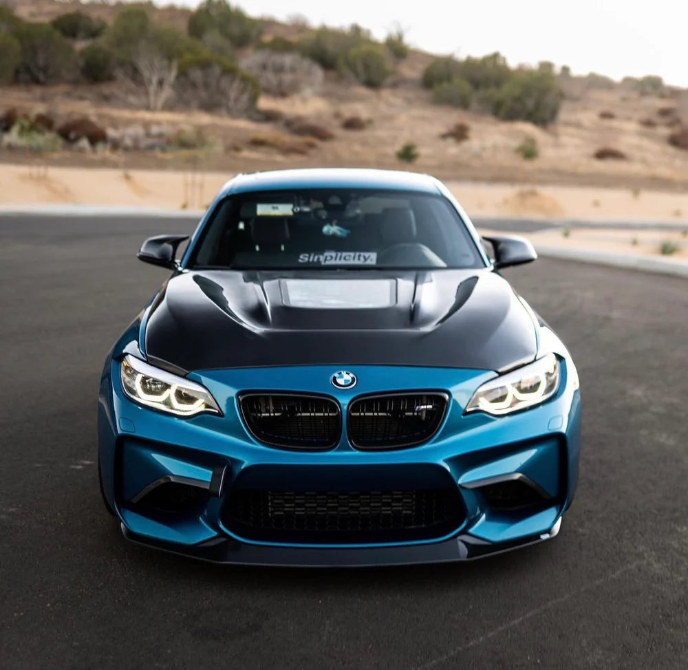 BMW J Style Suvneer Carbon Fiber Front Lip - F87 M2