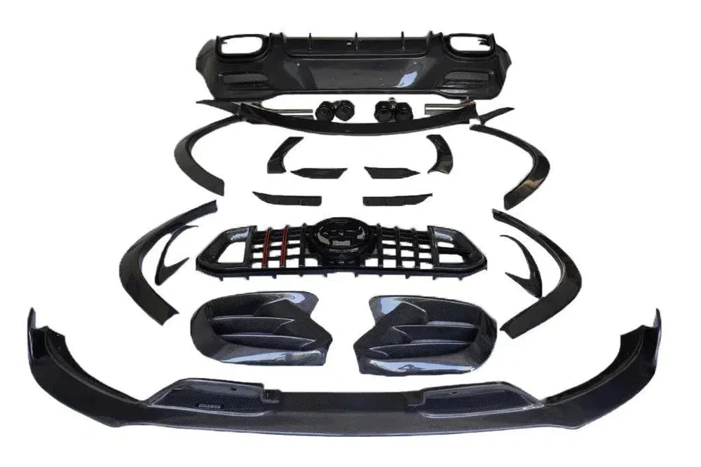 Mercedes GLE63s Brabus Style Carbon Fiber Kit