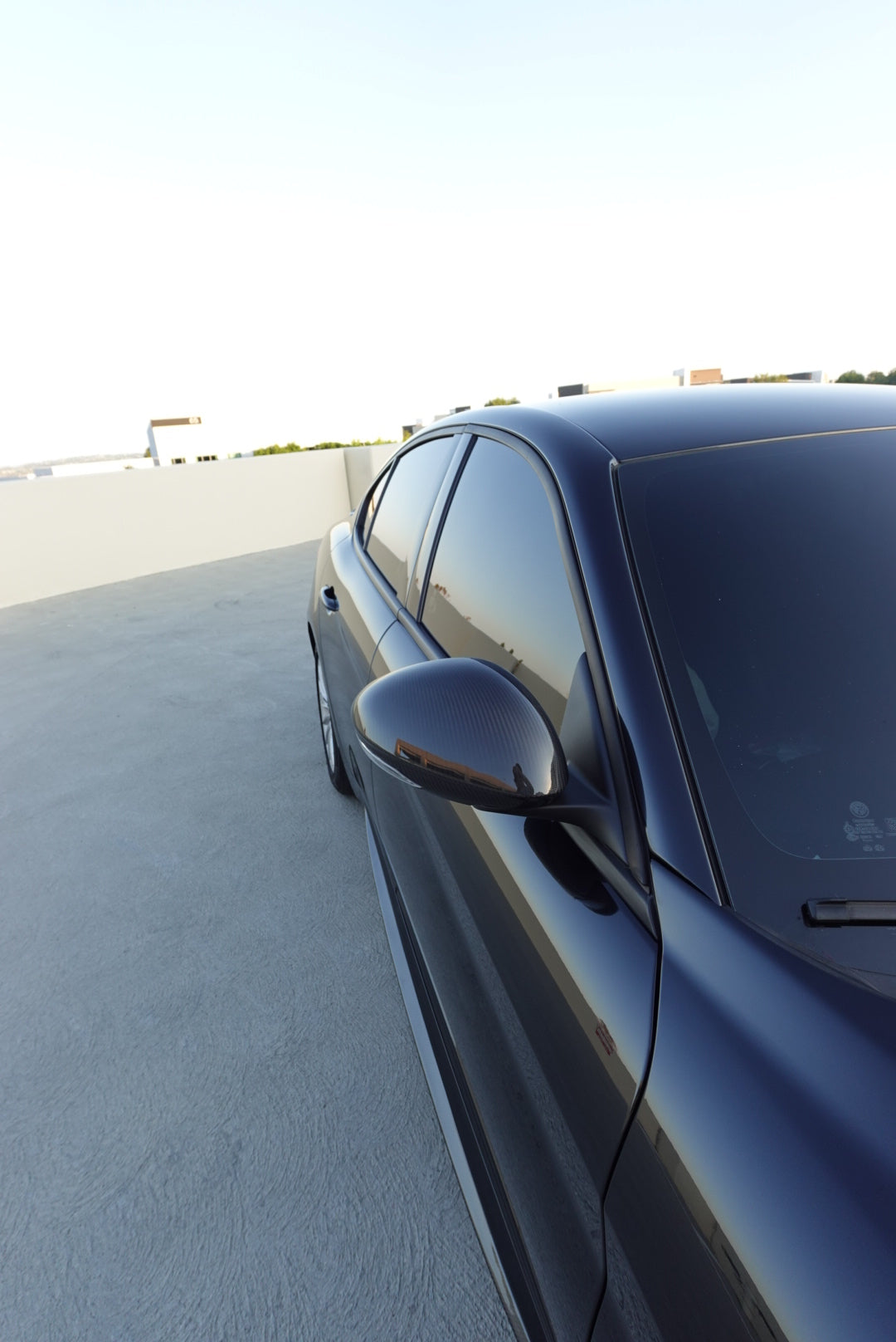Alfa Romeo Giulia Carbon Fiber Mirror Caps