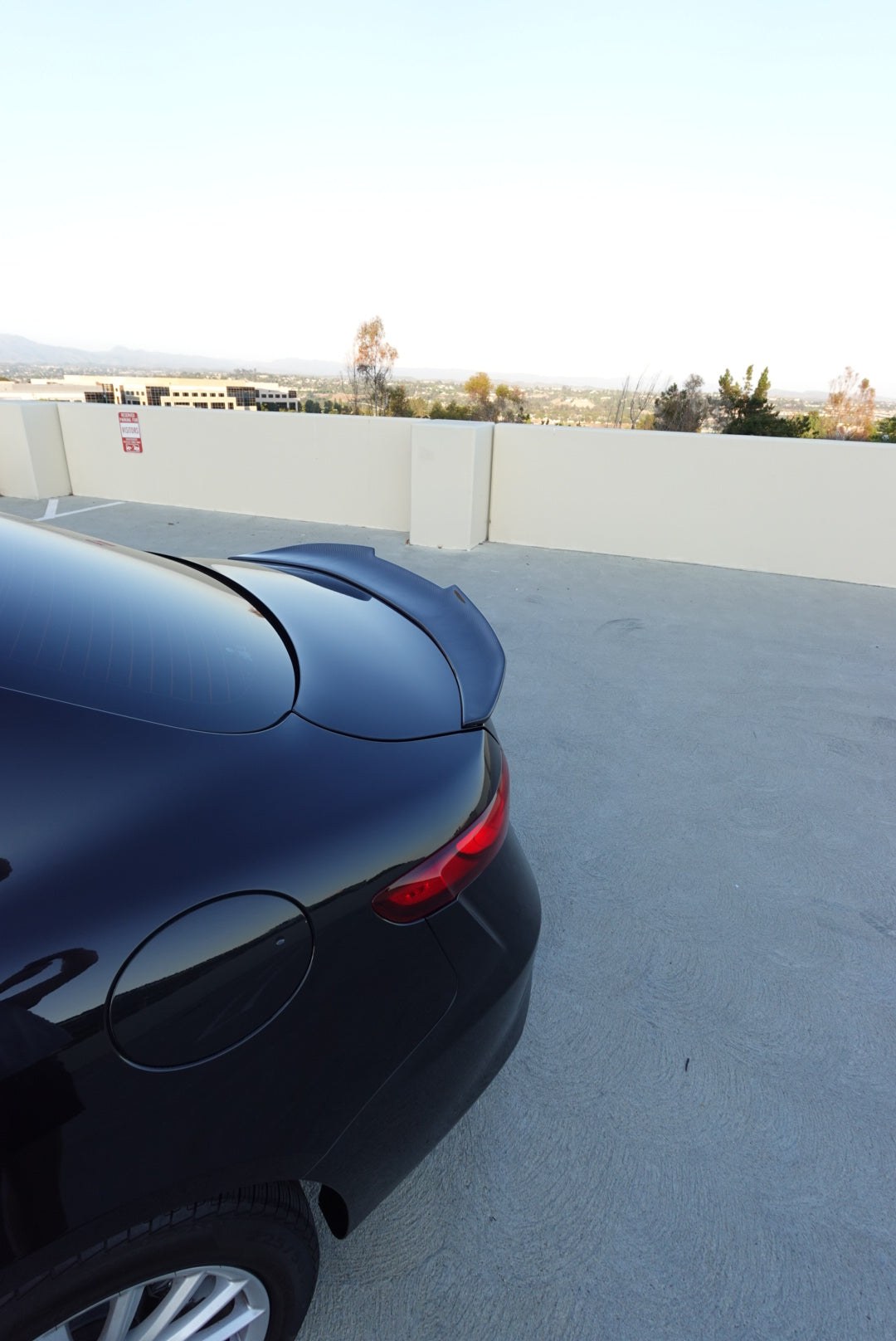 Alfa Romeo Giulia PSM V2 Style Carbon Fiber Spoiler