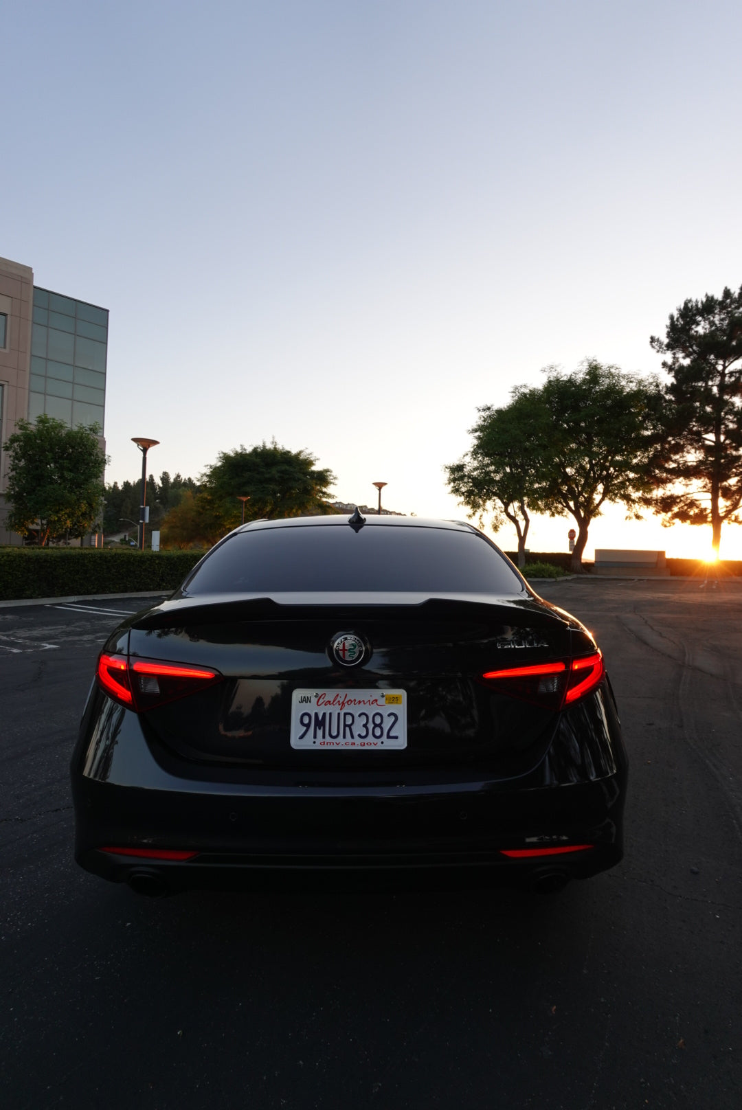Alfa Romeo Giulia PSM V2 Style Carbon Fiber Spoiler