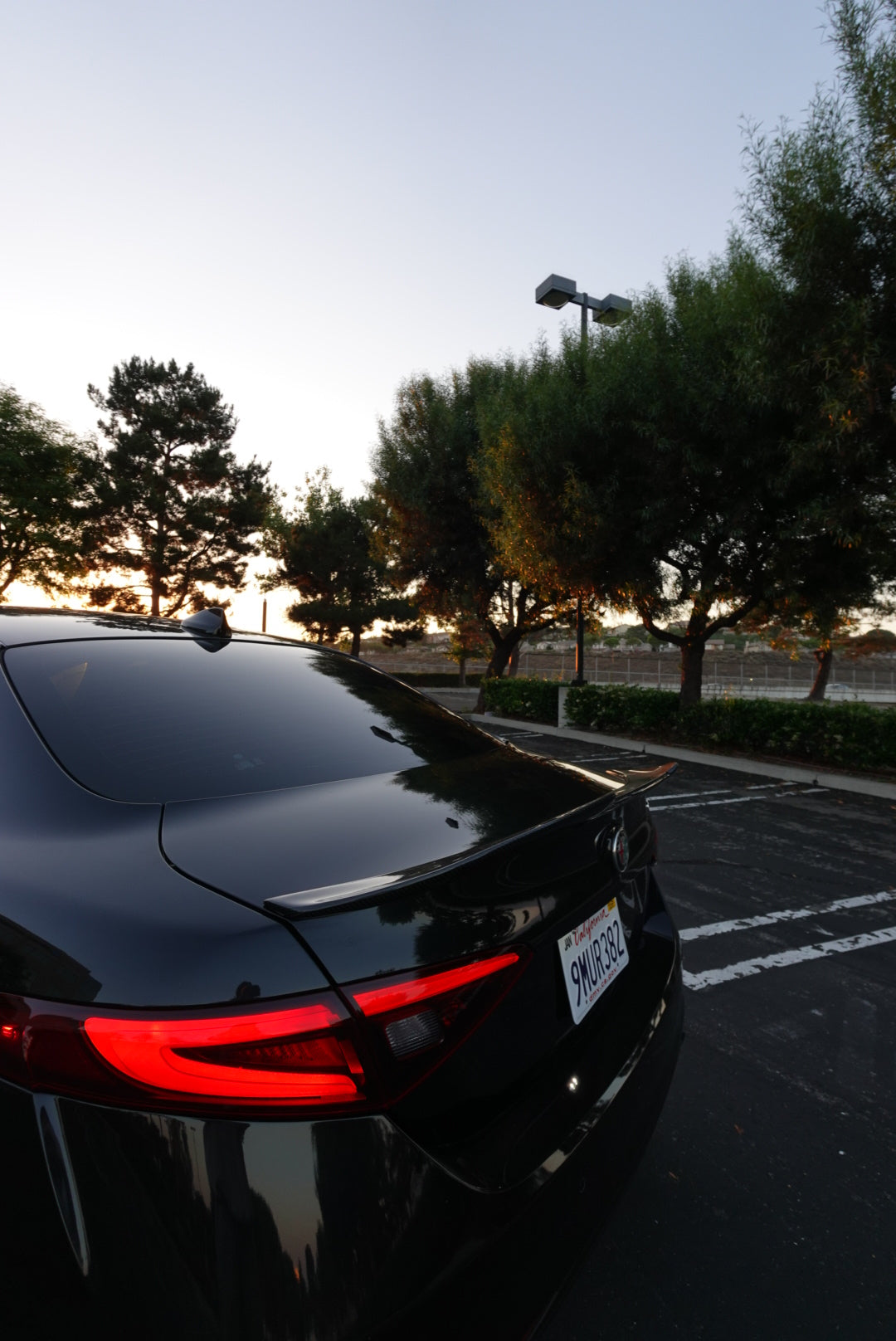 Alfa Romeo Giulia PSM V2 Style Carbon Fiber Spoiler