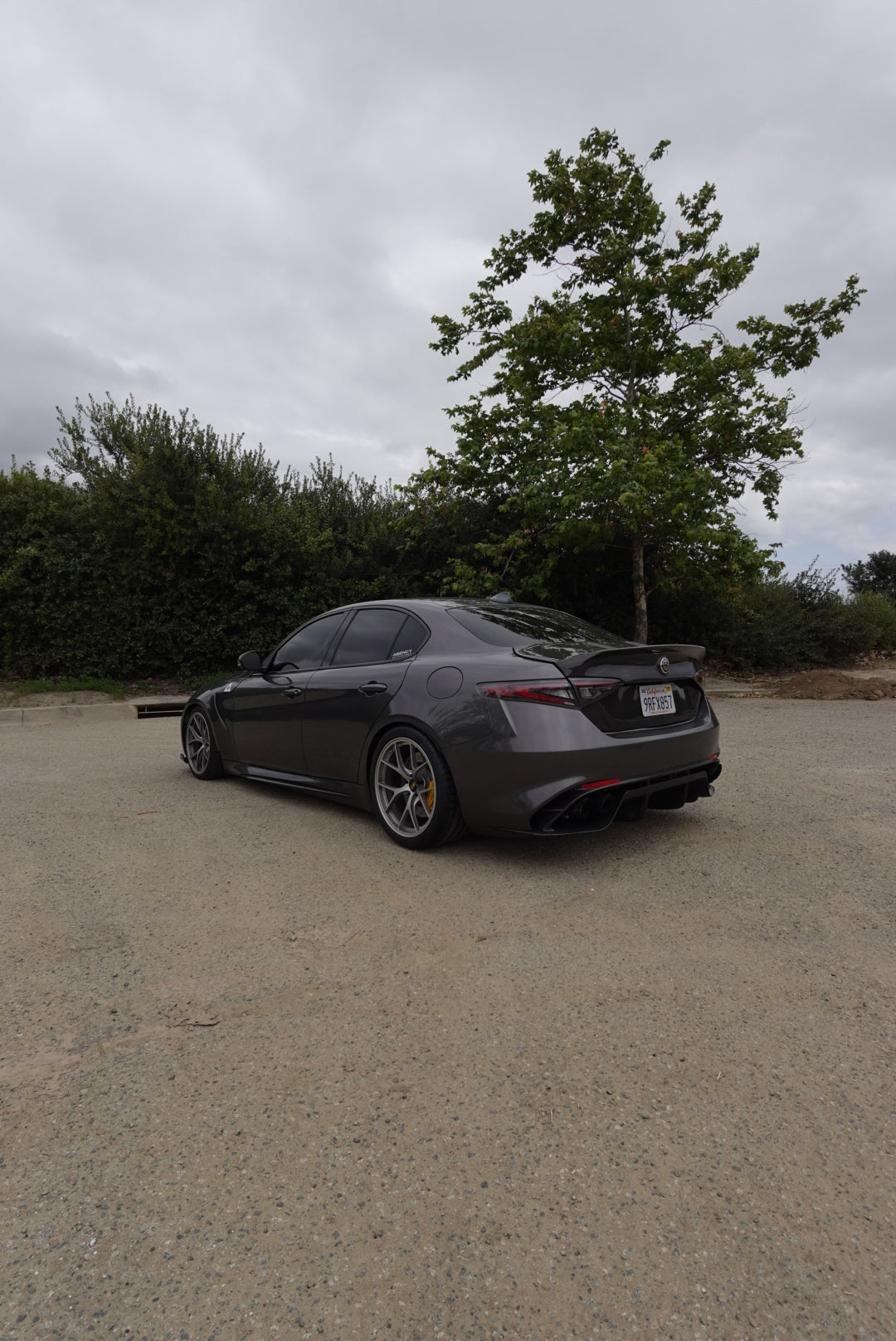 Alfa Romeo Giulia CSL Style Carbon Fiber Trunk