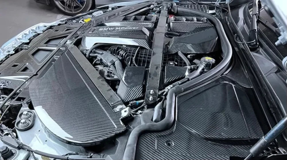 BMW Carbon Fiber Intake Shroud Cover - G80 M3 / G82/83 M4
