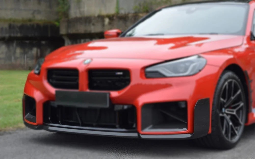 BMW MP Style Carbon Fiber Front Lip 3PC - G87 M2