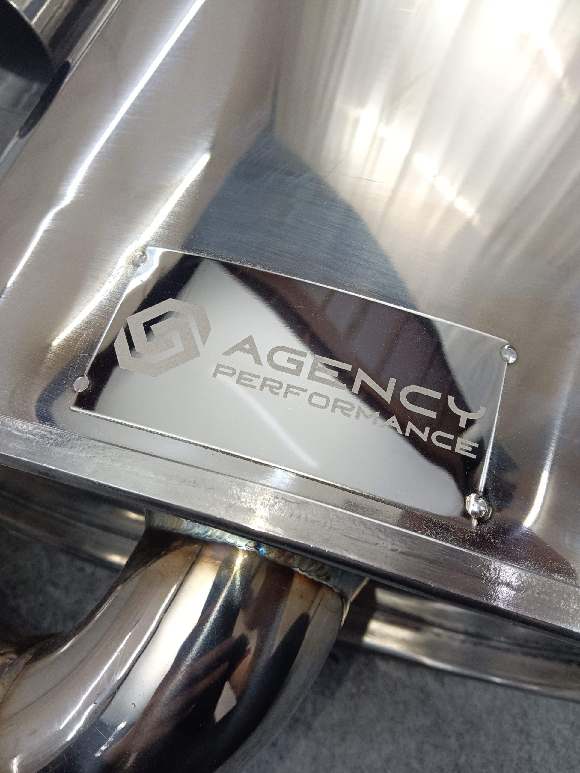 BMW Agency Performance Stainless Steel Valved Quad Tip Exhaust - E82 135i