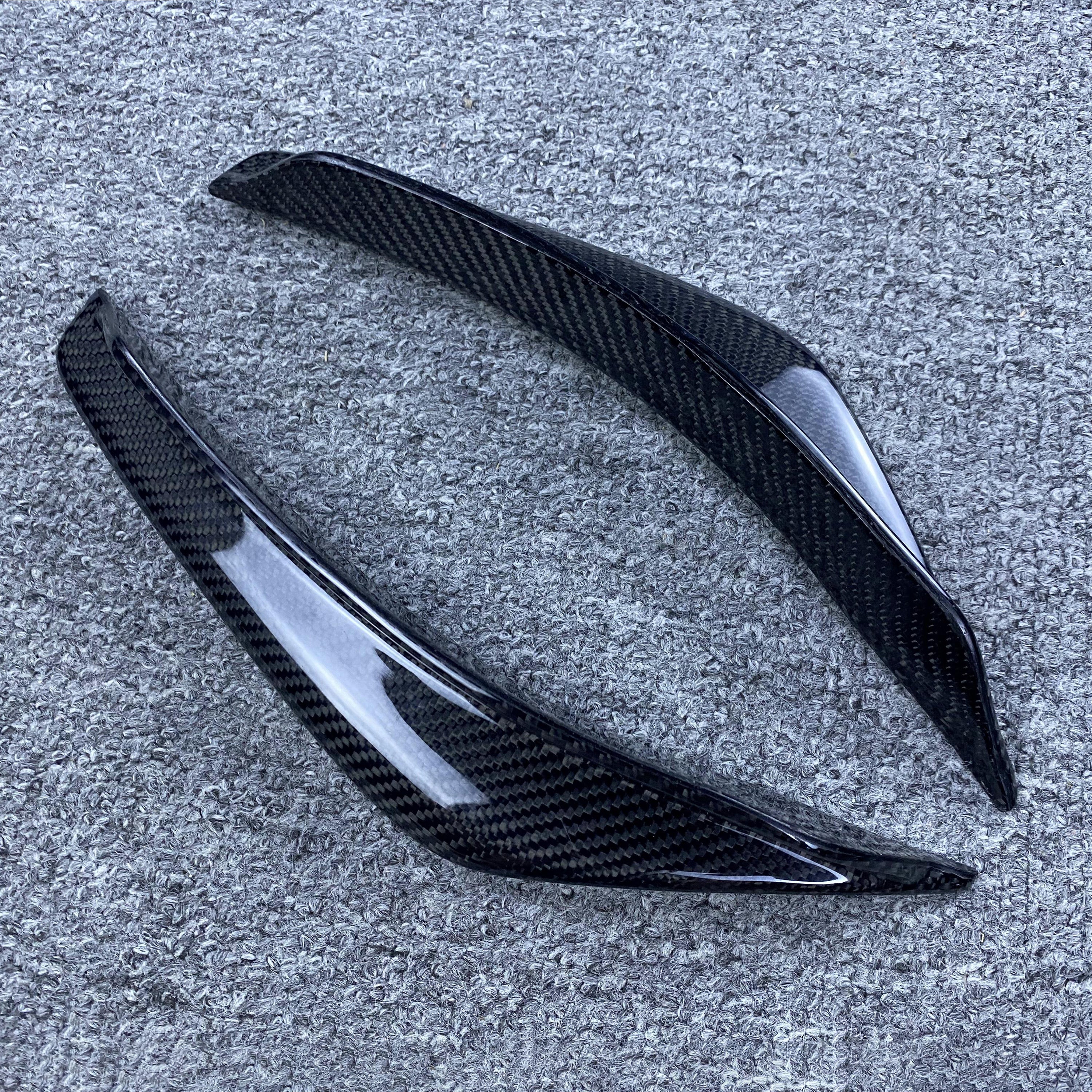 Alfa Romeo Giulia Base Model Carbon Fiber Bumper Canards