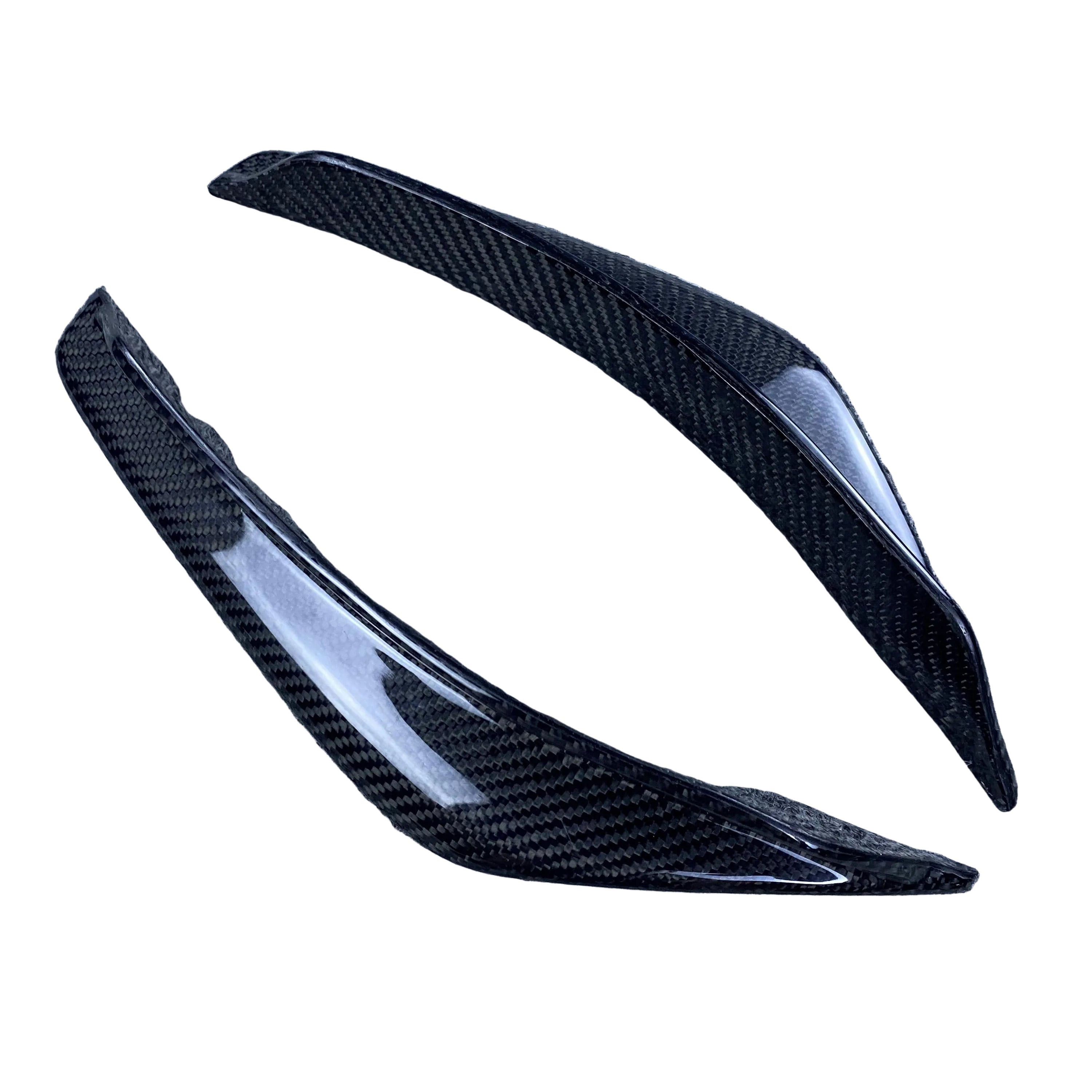 Alfa Romeo Giulia Base Model Carbon Fiber Bumper Canards