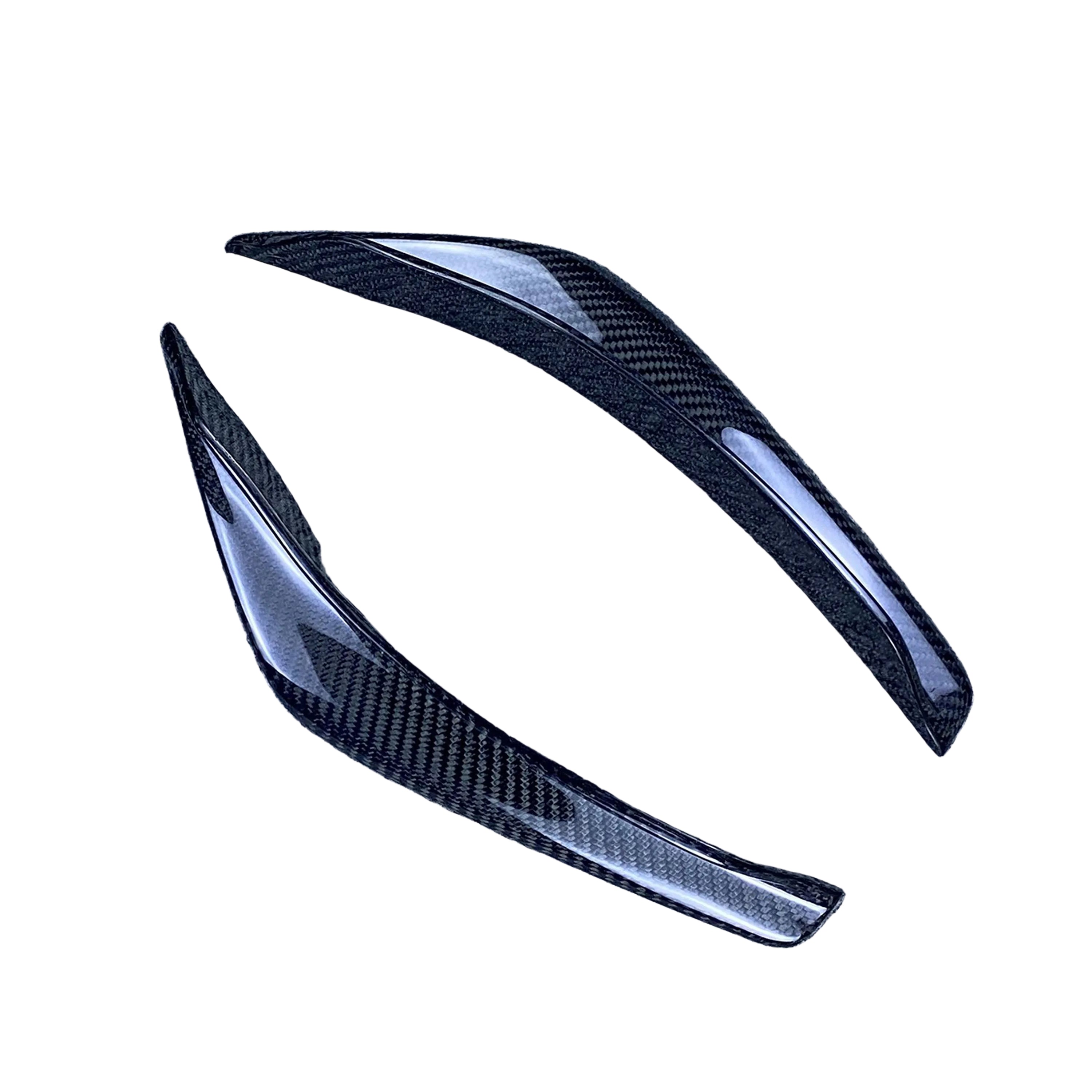 Alfa Romeo Giulia Base Model Carbon Fiber Bumper Canards