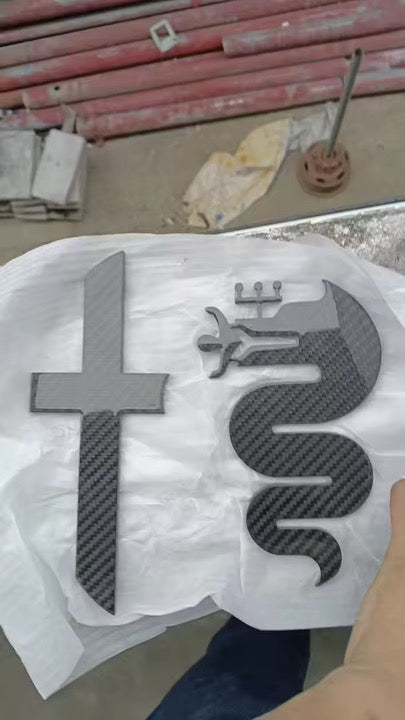 Alfa Romeo Giulia GTAm Style Front Bumper (Full Carbon / Half Carbon)