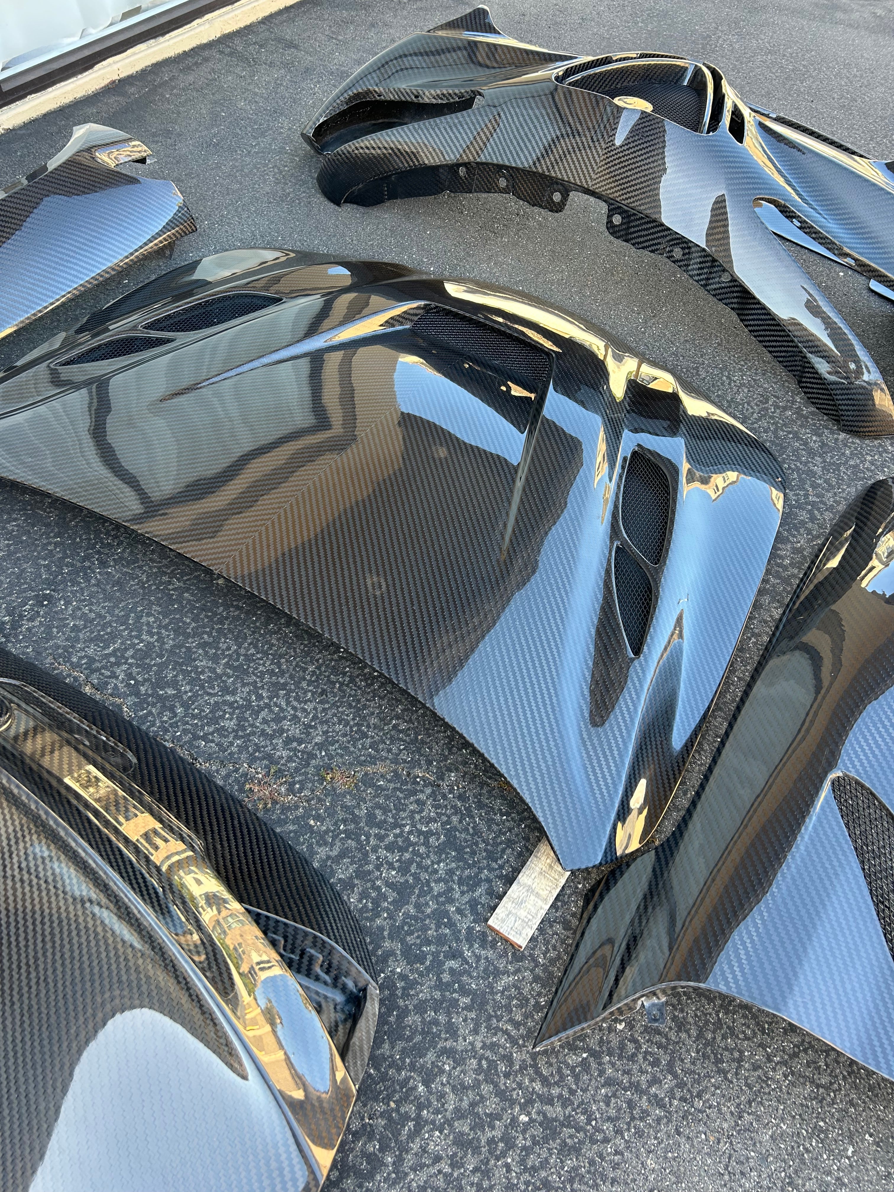 Alfa Romeo Giulia GTAm Carbon Fiber Full Bodykit Conversion