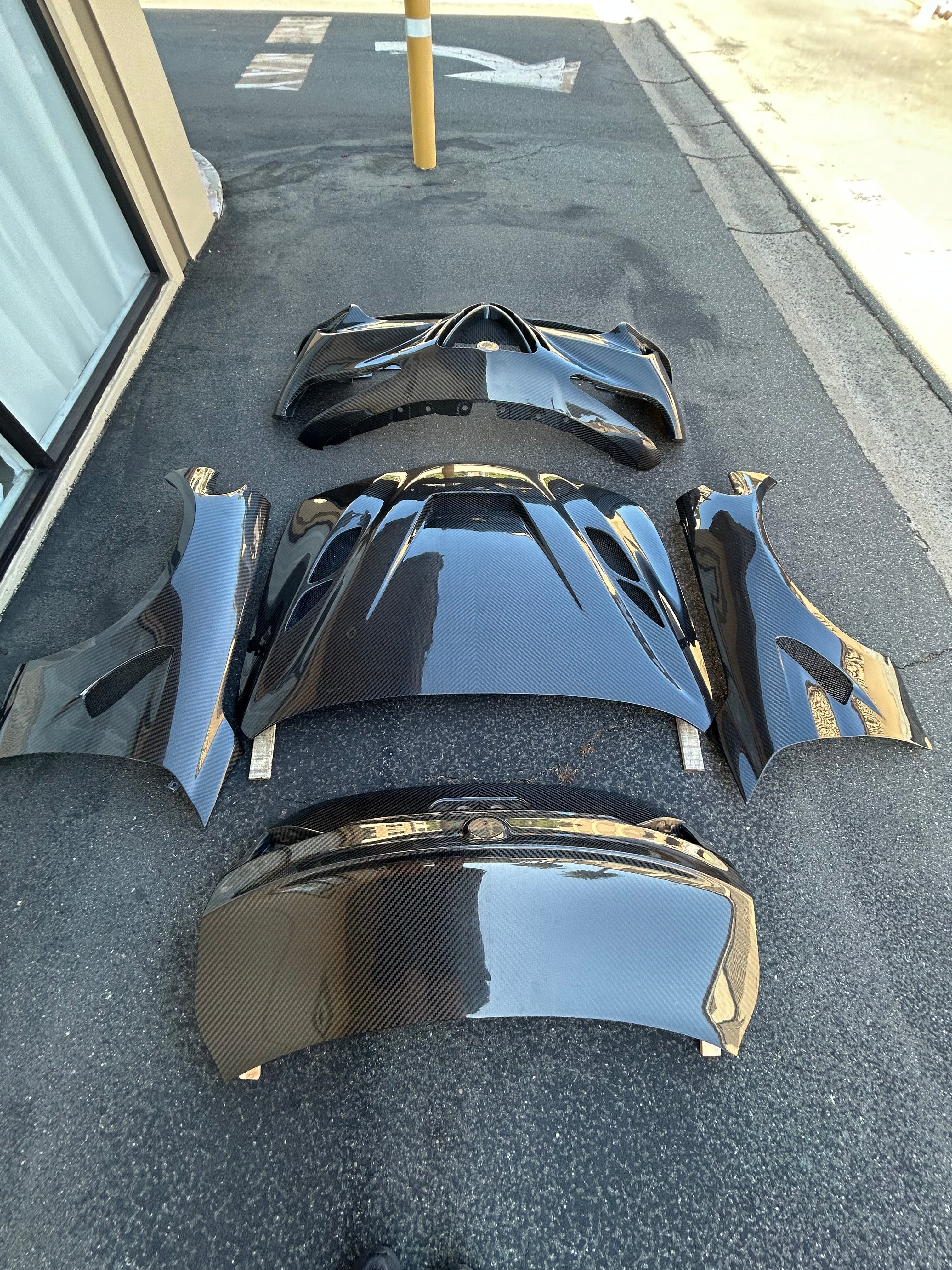 Alfa Romeo Giulia GTAm Carbon Fiber Full Bodykit Conversion