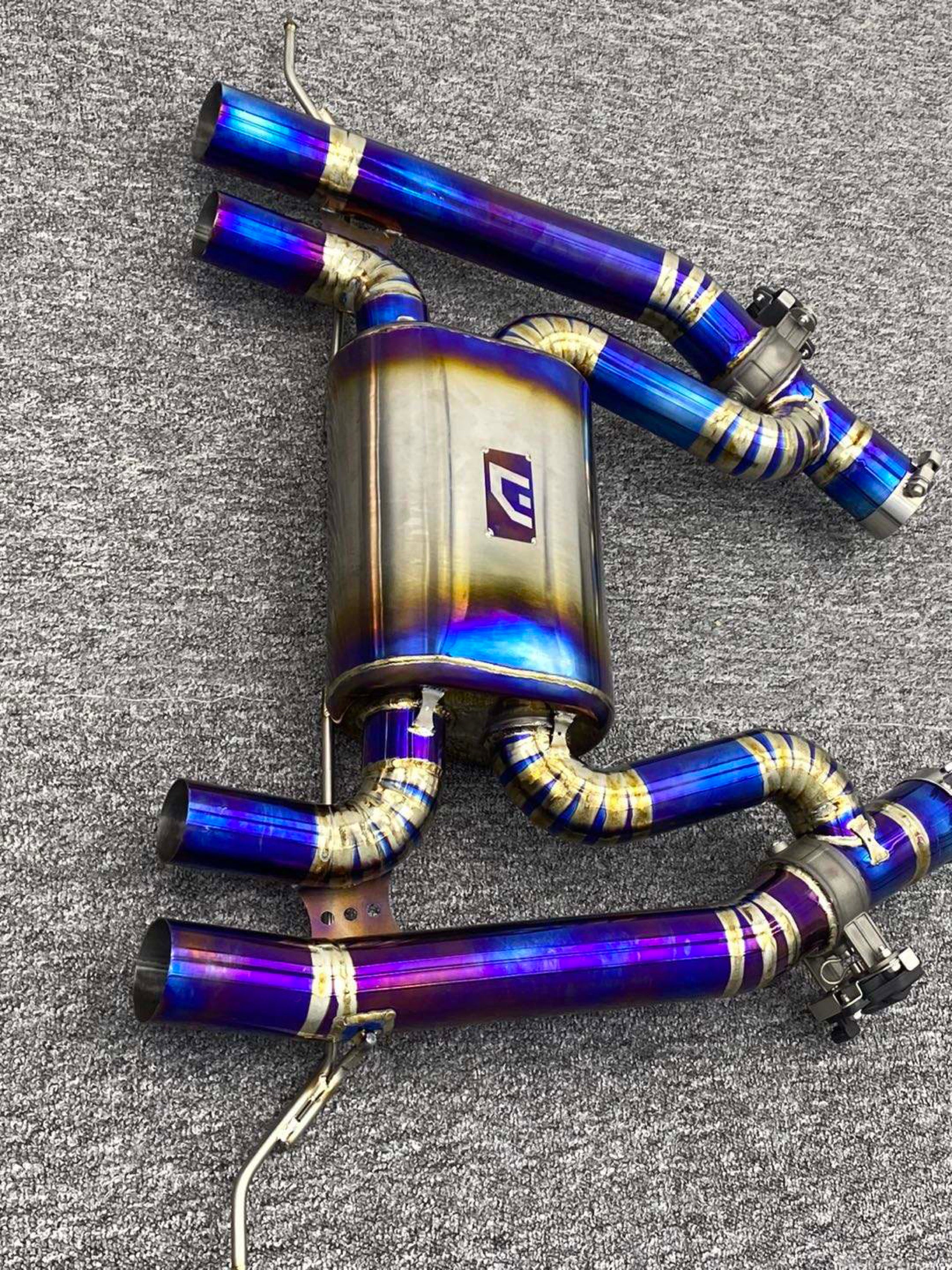 BMW Agency Performance Valved Titanium Cat-back Exhaust - G80 M3 / G82/83 M4