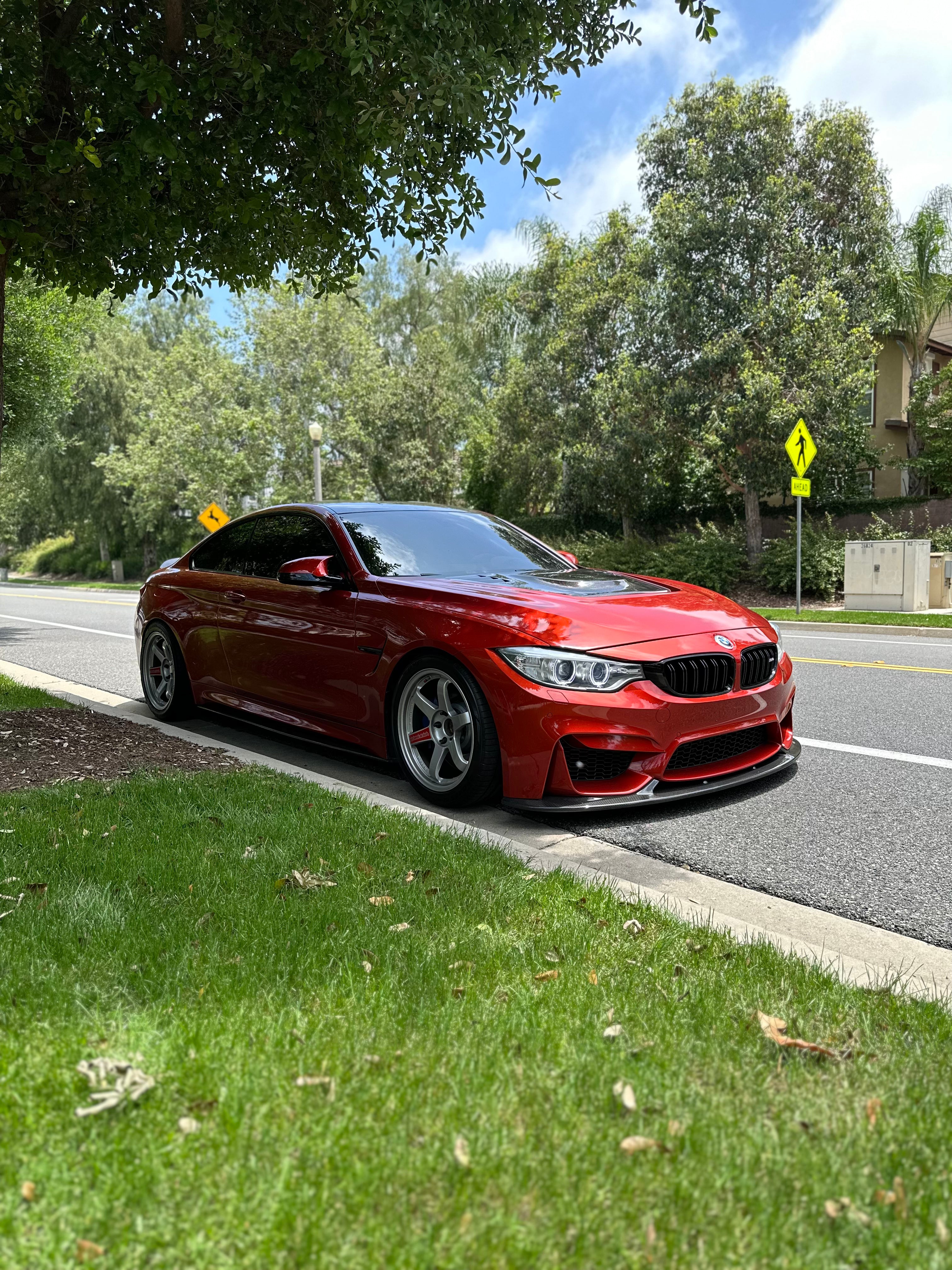 BMW 3D Style Carbon Fiber Front Lip - F80 M3 / F82/83 M4