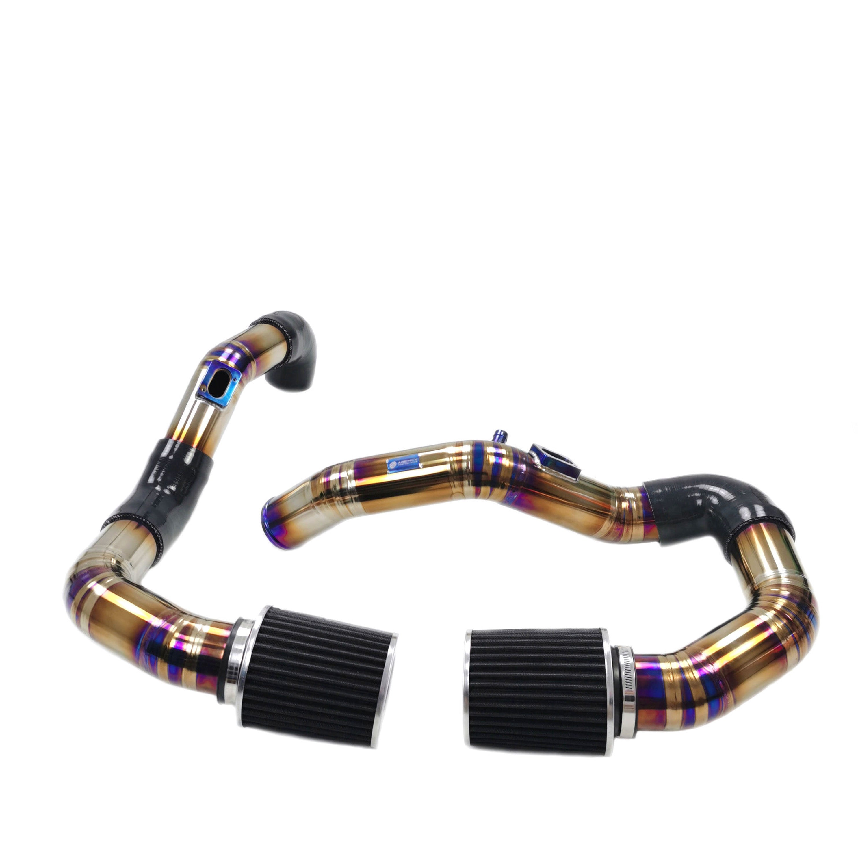 BMW S55 Titanium Front Mount Intakes - F80 M3 / F82/83 M4