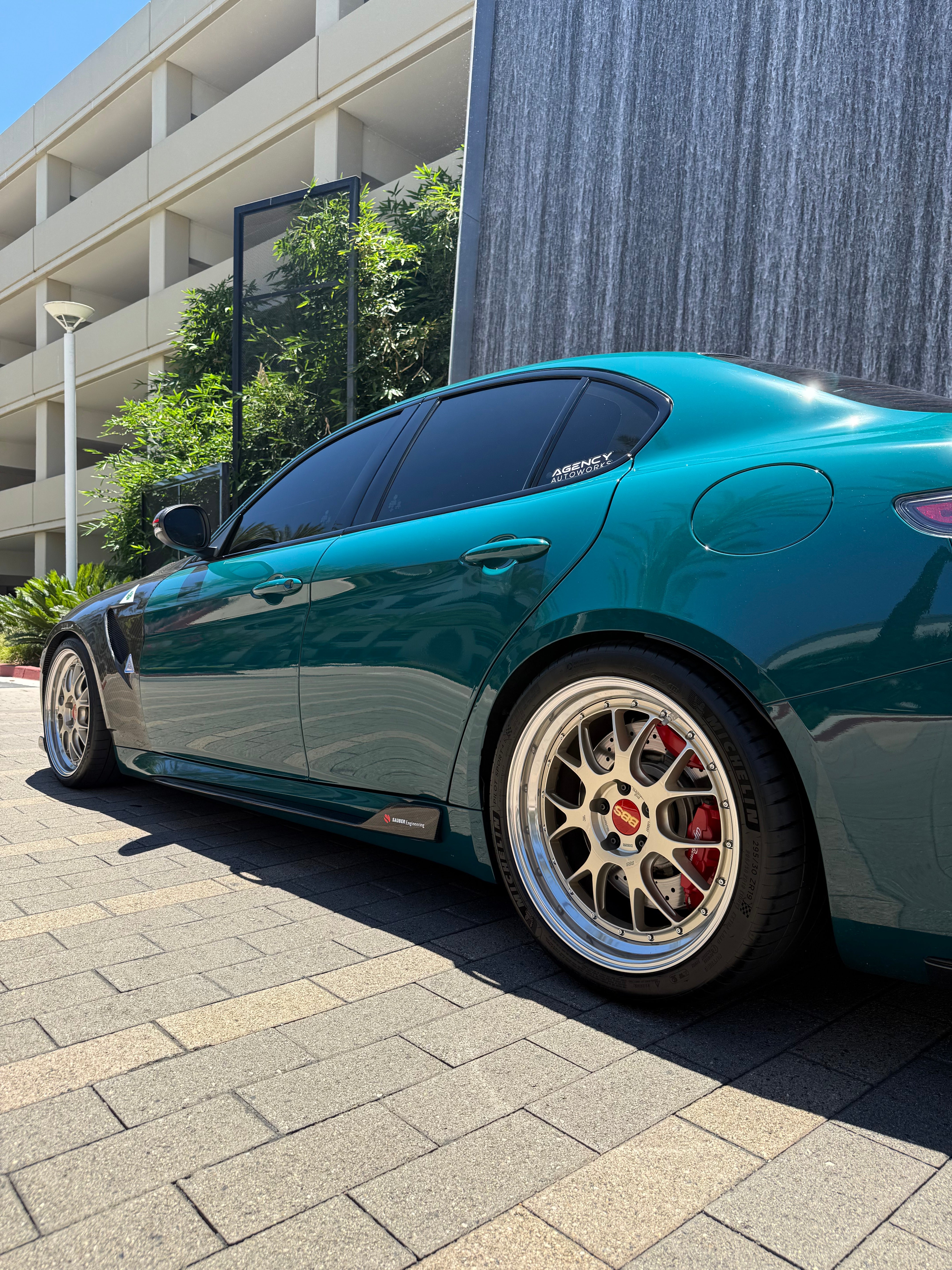 Alfa Romeo Giulia Quadrifoglio GTAm Style Sideskirt Replacements