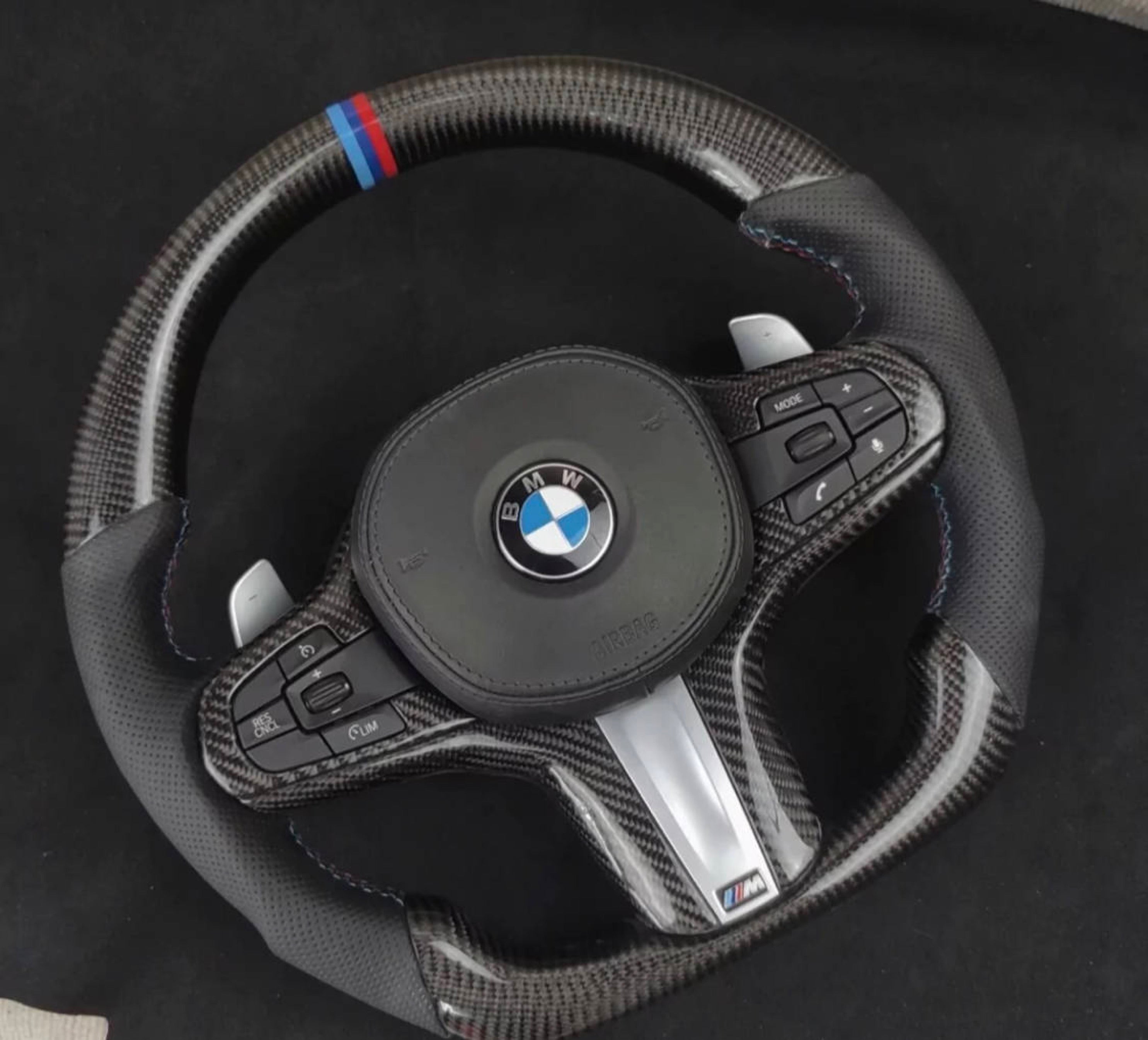 BMW Custom Carbon Fiber Steering Wheel - ALL F-Series