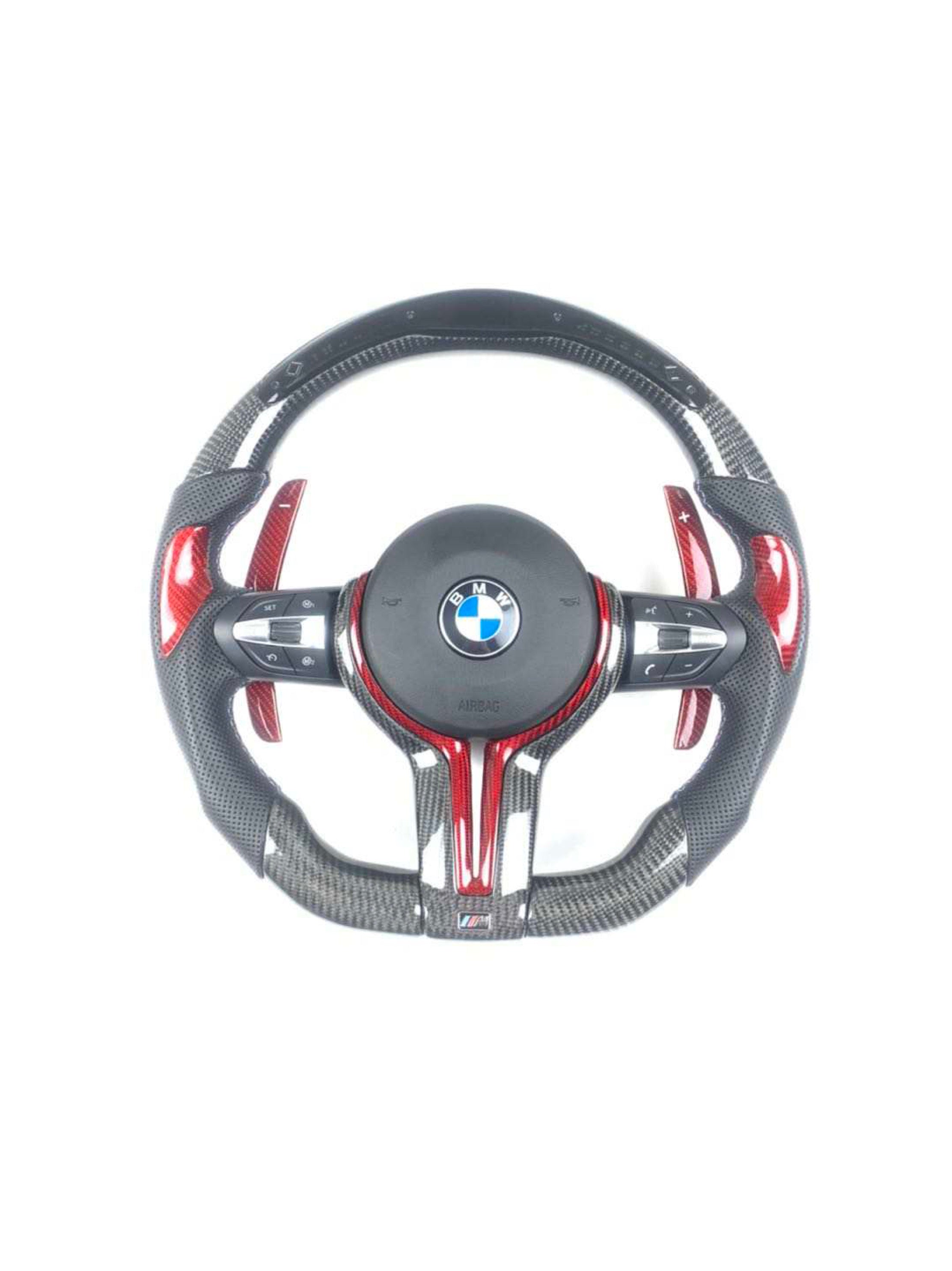 BMW Custom Carbon Fiber Steering Wheel - ALL F-Series