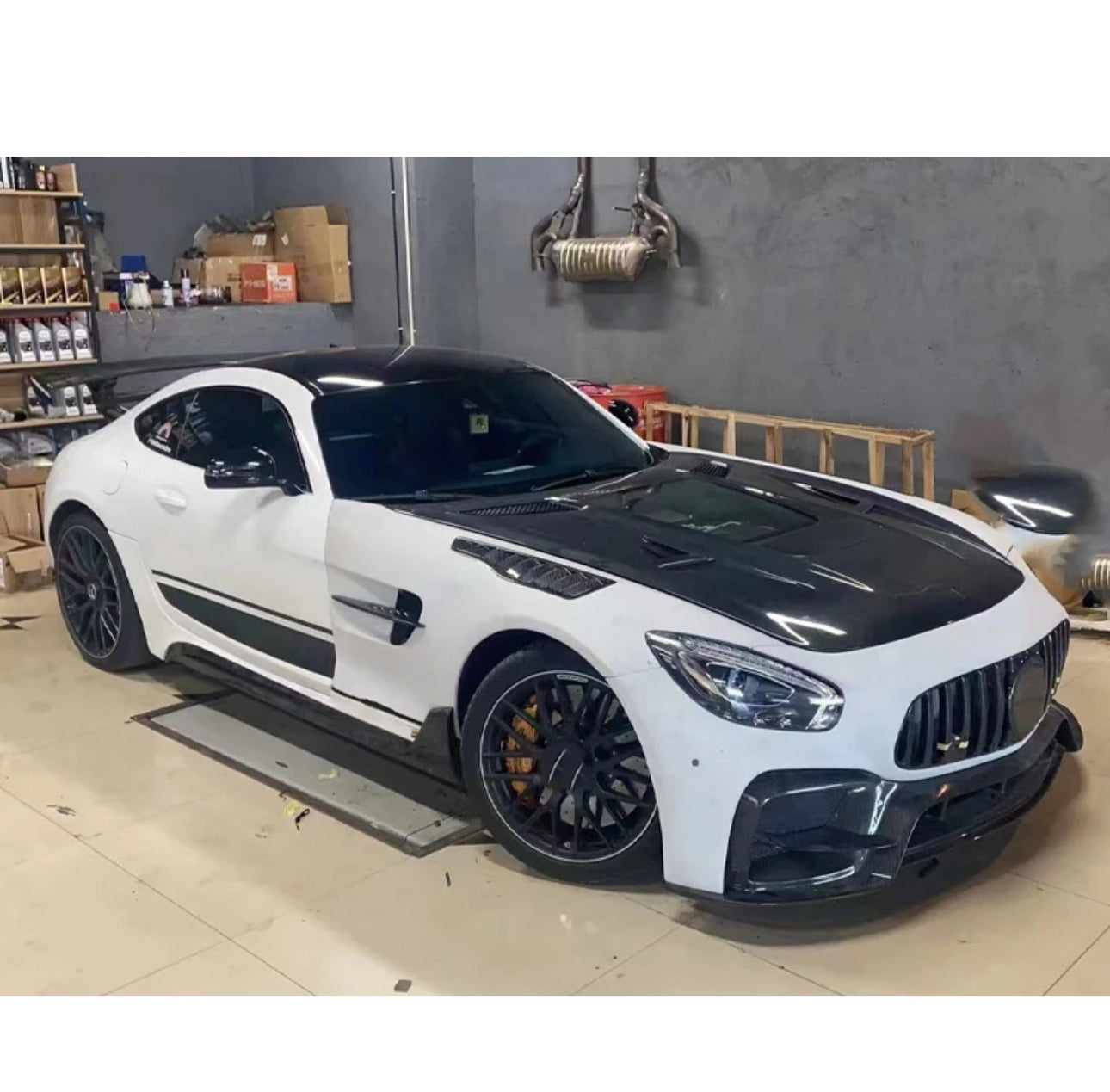 Mercedes AMG GT / GTS GTR Style Fenders