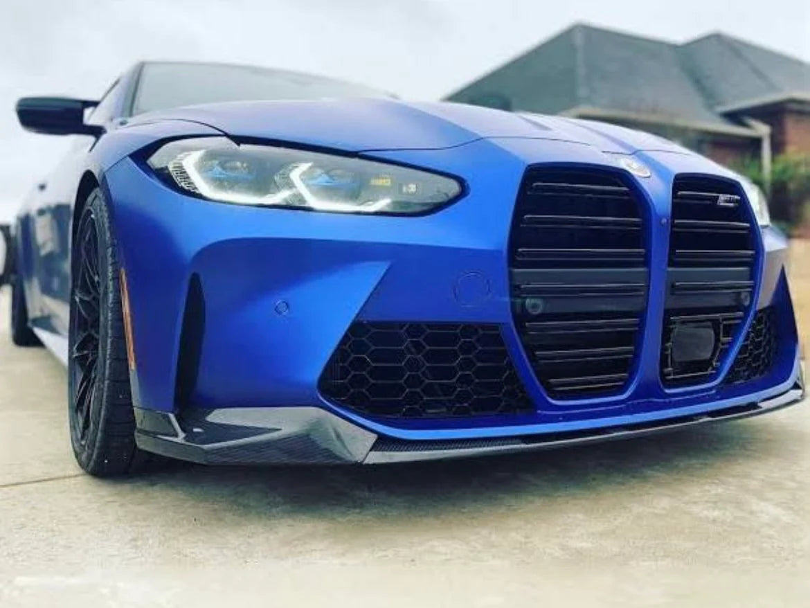 BMW MP Style Carbon Fiber 3PC Front Lip - G80 M3 / G82/83 M4