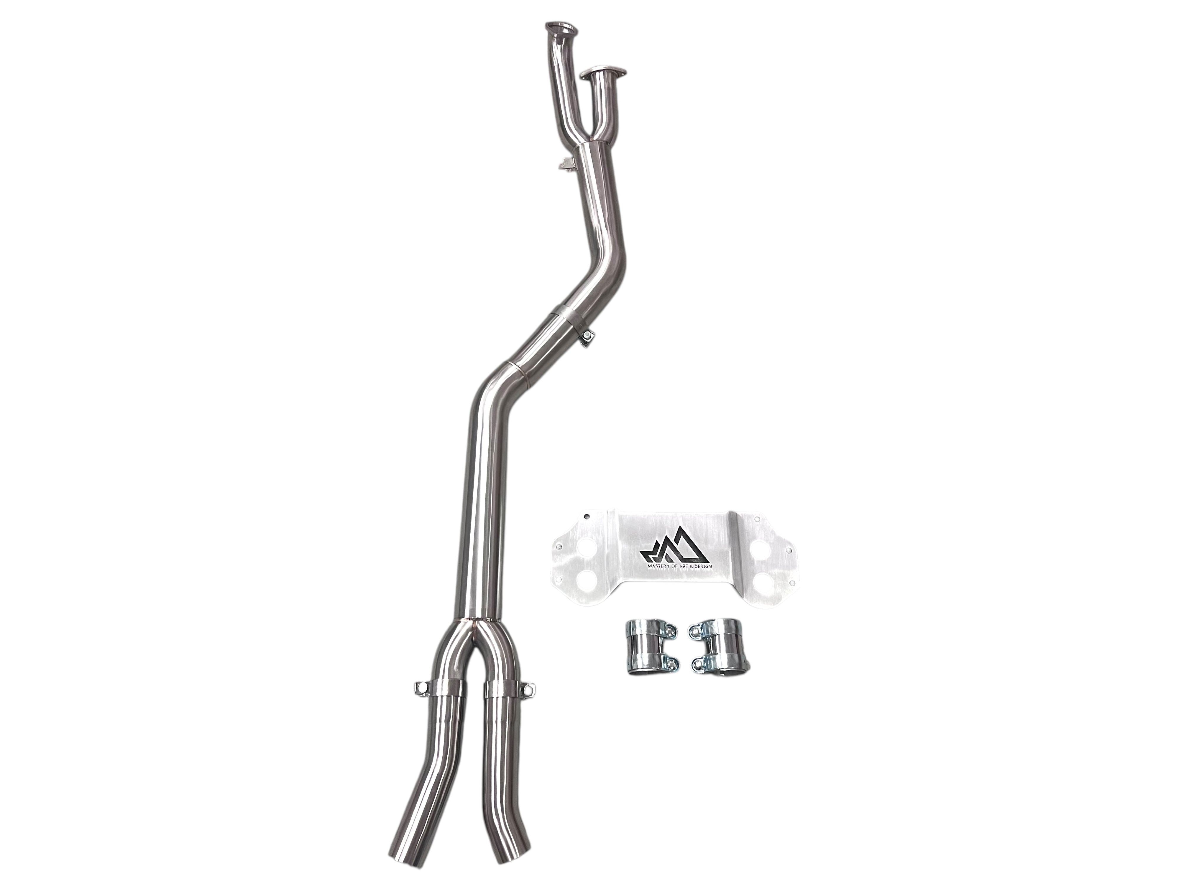 MAD BMW G8x M3 M4 S58 Single Midpipe (Brace Included)