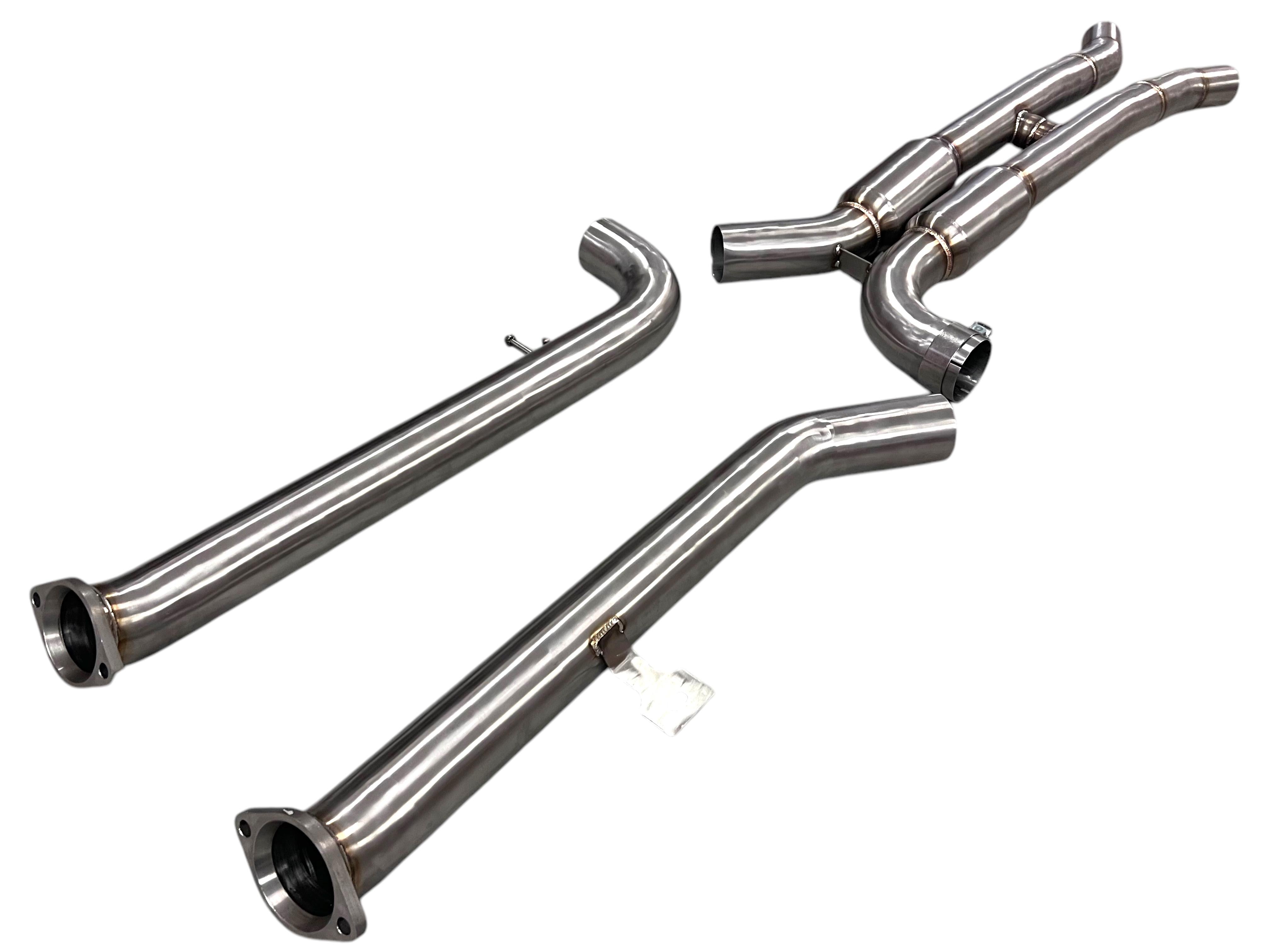 MAD BMW S58 Resonated H-Pipe Midpipe M3 M4 G80 G82 G83