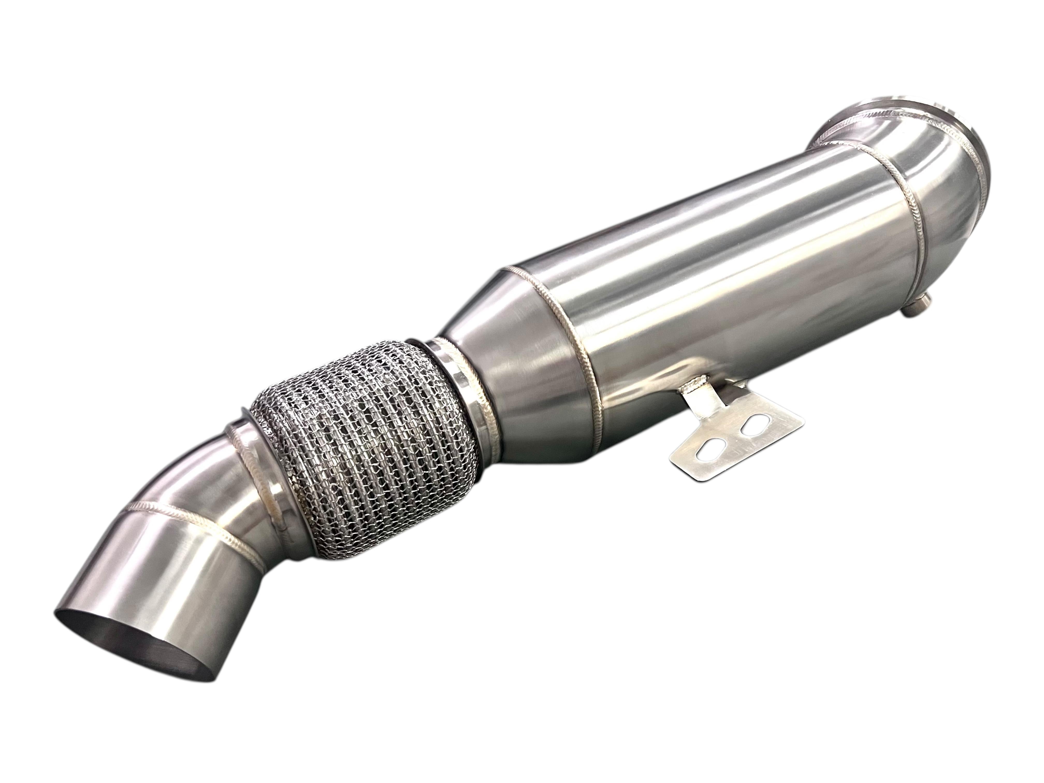 MAD BMW F & G Chassis 5" B58 Catted Downpipe M240 340 M340 440 M440 540 W/ No CEL Guarantee & Bracket