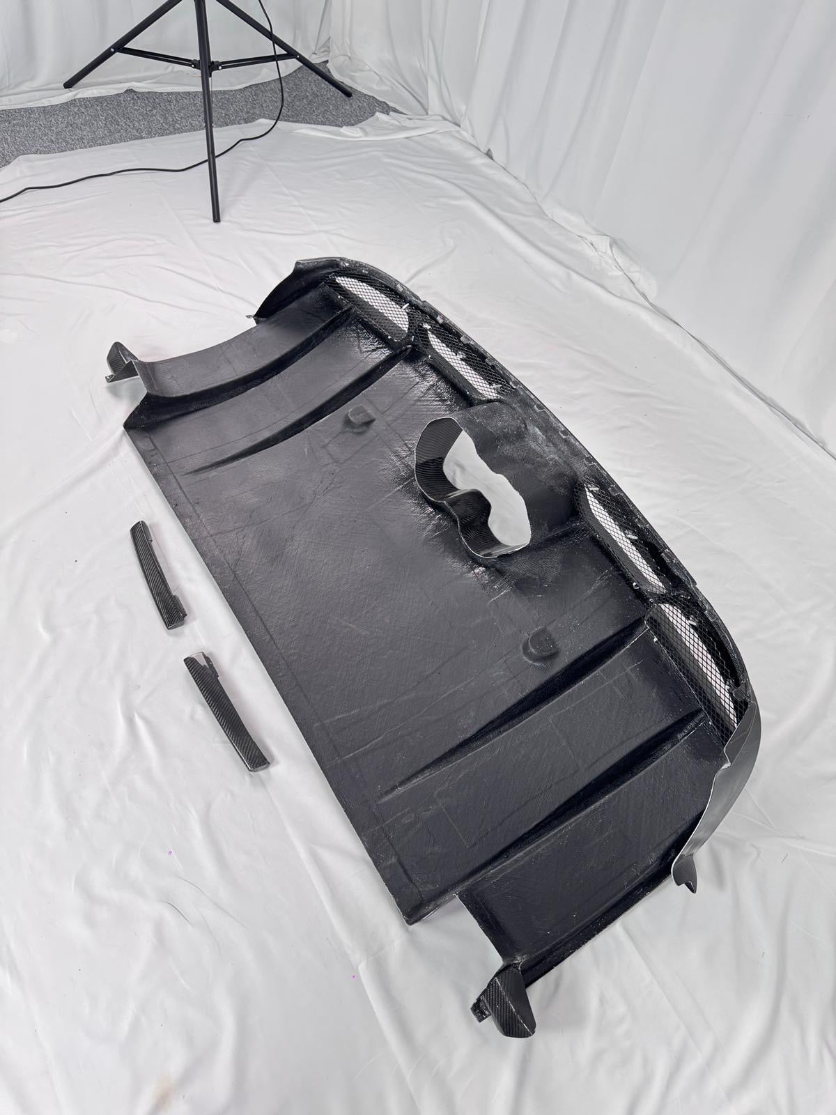 Alfa Romeo Giulia Quadrifoglio GTAm Style Carbon Fiber Diffuser
