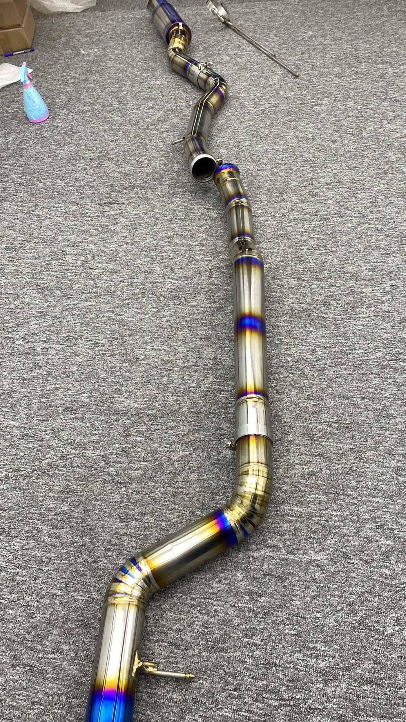 BMW Tomei Style Single Exit Cat-back Exhaust - F80 M3 / F82/83 M4
