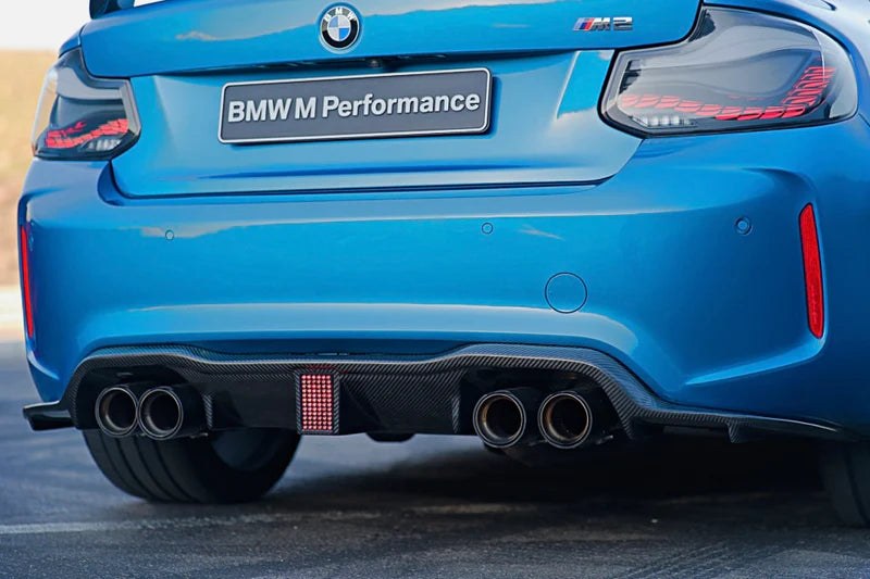 BMW K1 Style Carbon Fiber Diffuser - F87 M2