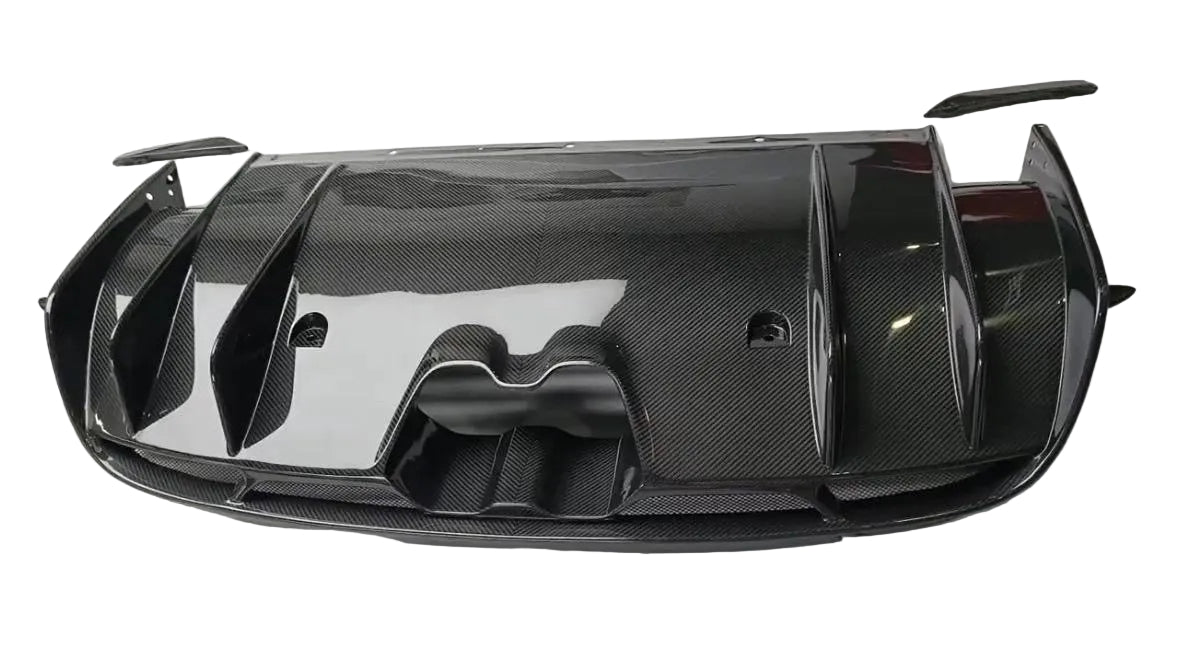 Alfa Romeo Giulia Quadrifoglio GTAm Style Carbon Fiber Diffuser