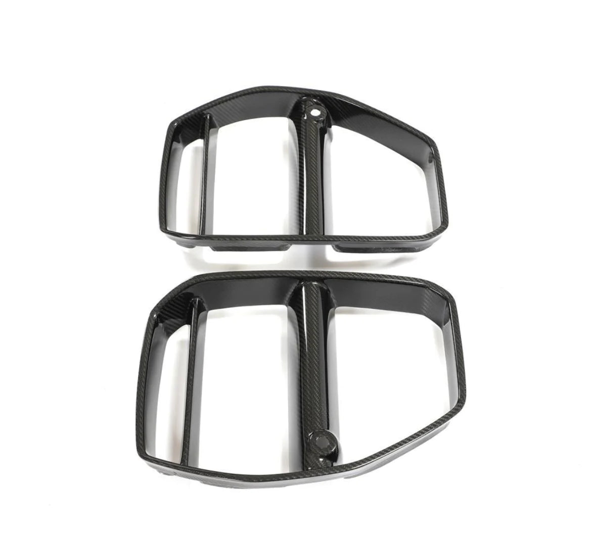 BMW GTS Style Carbon Fiber Front Grill - G80 M3 / G82/83 M4