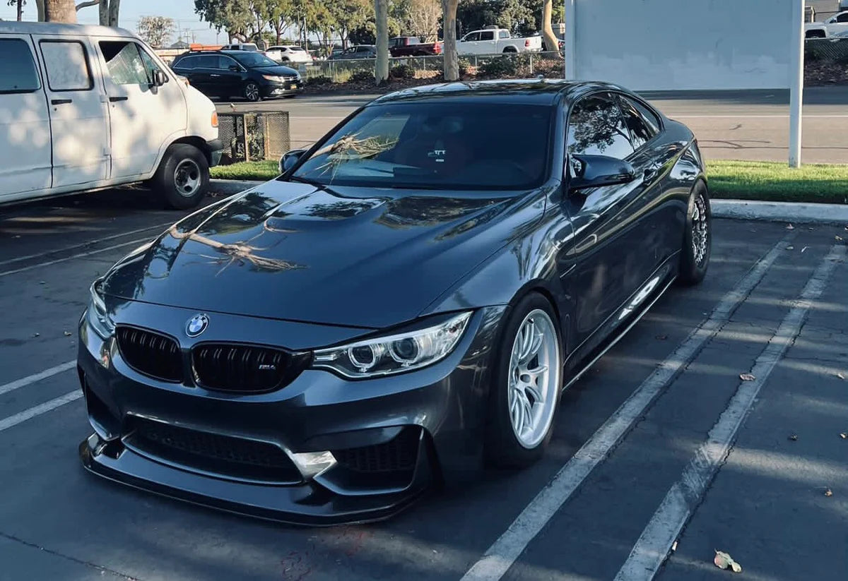 BMW Adjustable GTS Style Carbon Fiber Front Lip - F80 M3 / F82/83 M4