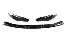 Load image into Gallery viewer, BMW G8X MP Style Gloss Black 3PC Front Lip - M3 / M4
