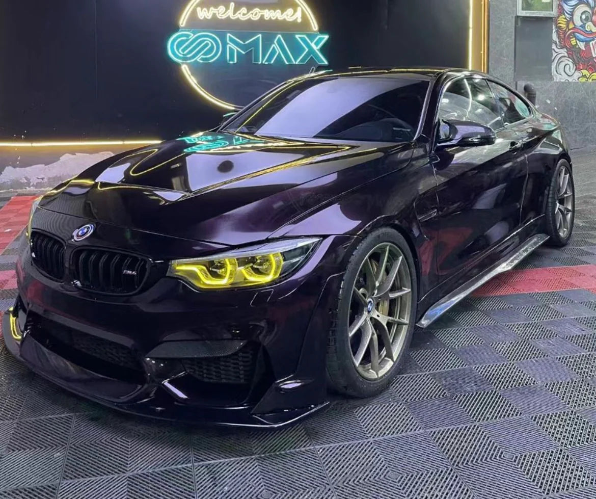 BMW Laptorr Style Carbon Fiber / FRP Front Lip - F80 M3 / F82/83 M4