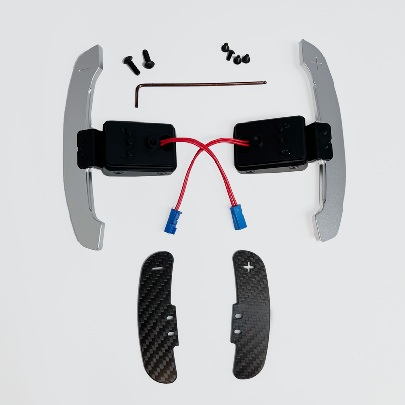 JQ Werks & Madtrace® NON-ADJUSTABLE Clubsport Magnetic Paddle Shifters For BMW/MINI/SUPRA (Generation 1)