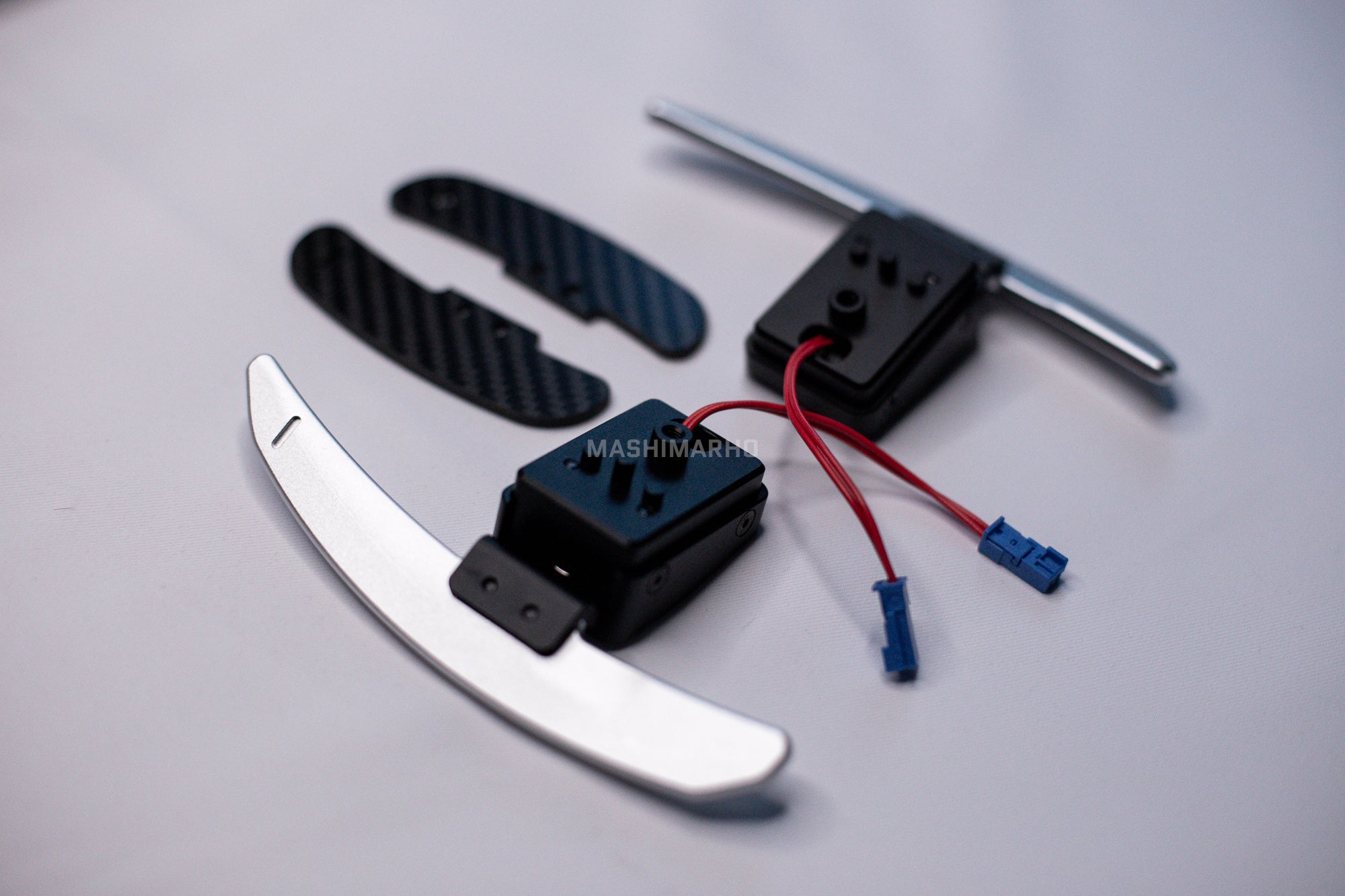 JQ Werks & Madtrace® NON-ADJUSTABLE Clubsport Magnetic Paddle Shifters For BMW/MINI/SUPRA (Generation 1)