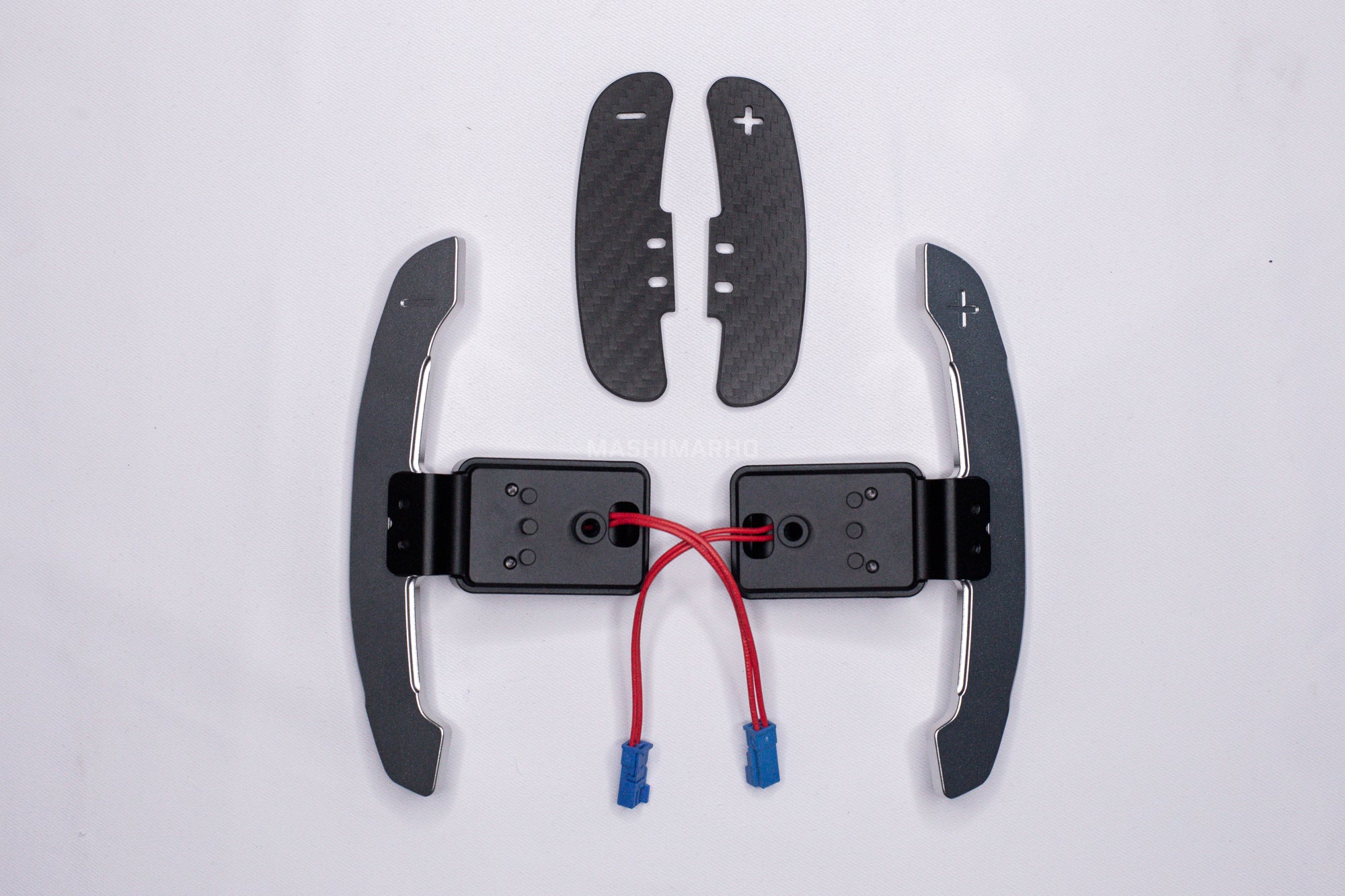 JQ Werks & Madtrace® NON-ADJUSTABLE Clubsport Magnetic Paddle Shifters For BMW/MINI/SUPRA (Generation 1)