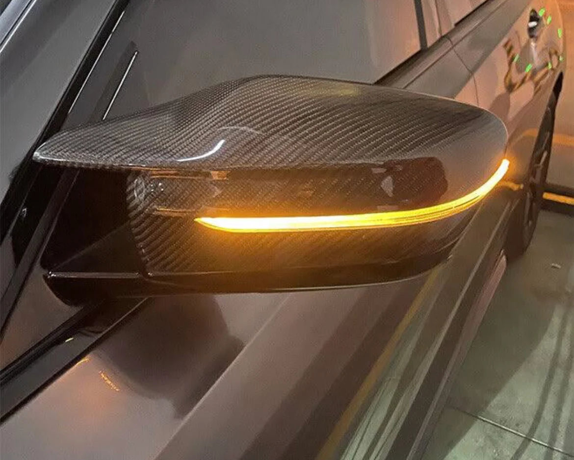 BMW Carbon Fiber Mirror Replacements - G80 M3 / G82/83 M4 / G87 M2