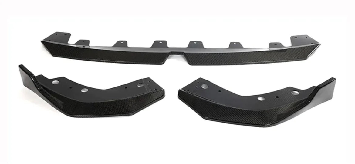BMW MP Style Carbon Fiber Front Lip - (LCI) - G20 3-Series