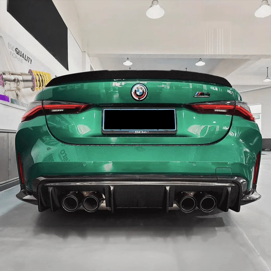 BMW 3D Style Carbon Fiber Diffuser - G80 M3 / G82/83 M4