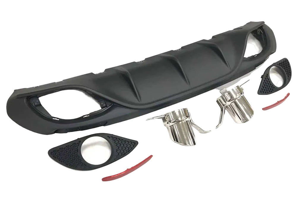 Alfa Romeo Giulia Sport Style Diffuser for Base Model