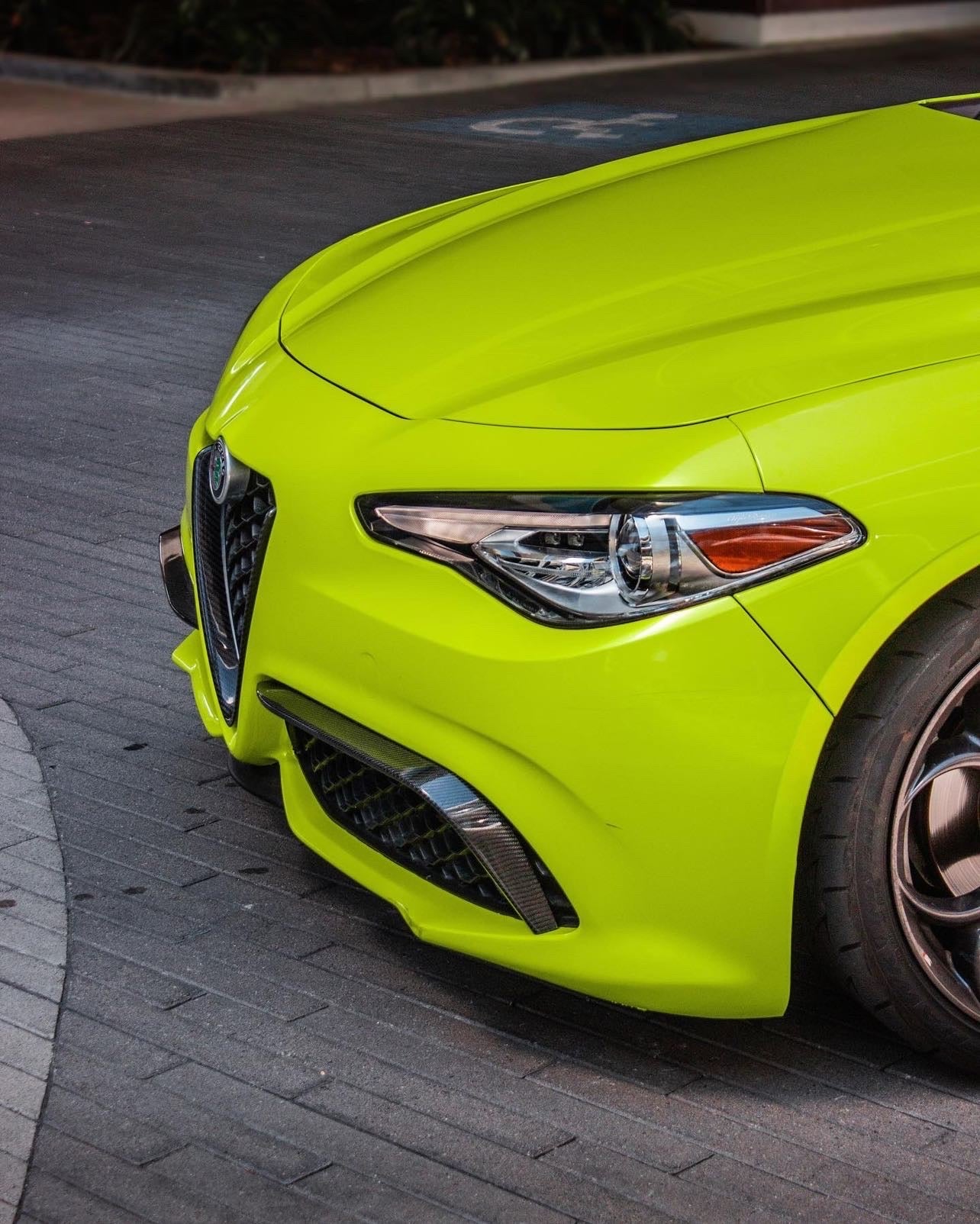 Alfa Romeo Giulia Carbon Fiber Canards